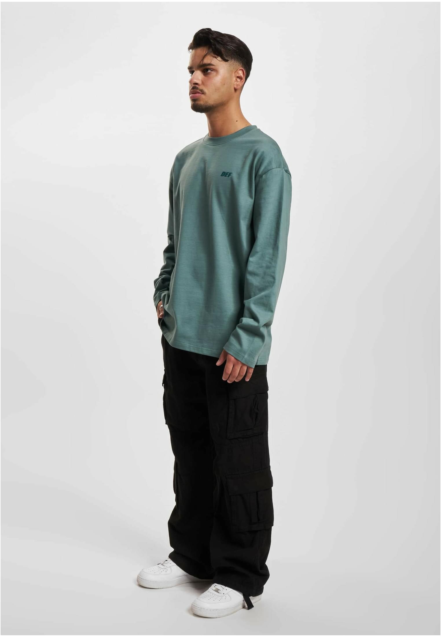 DEF Open Longsleeve green XXL - workoutbrands.com