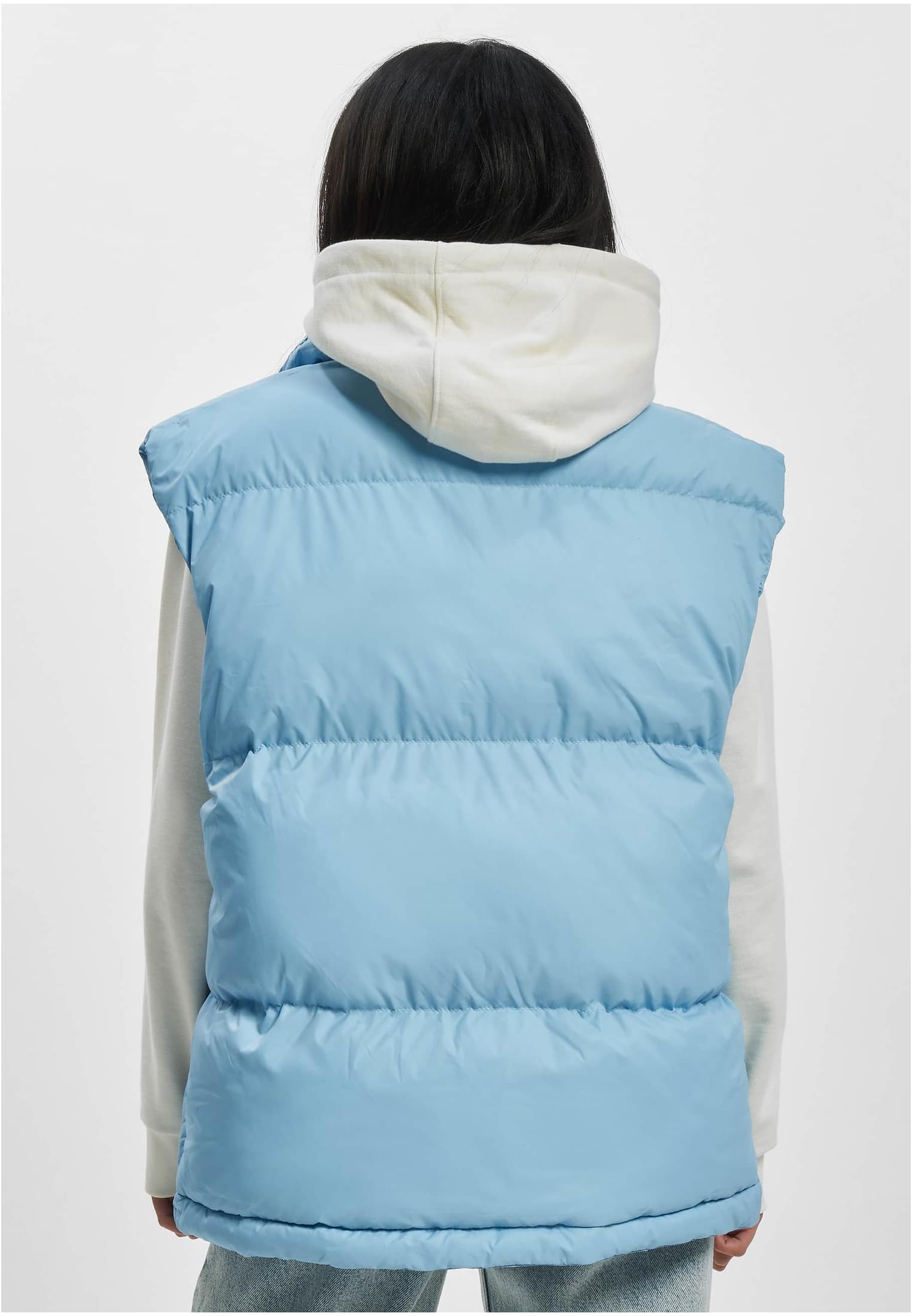 DEF Puffer Vest blue XS - workoutbrands.com