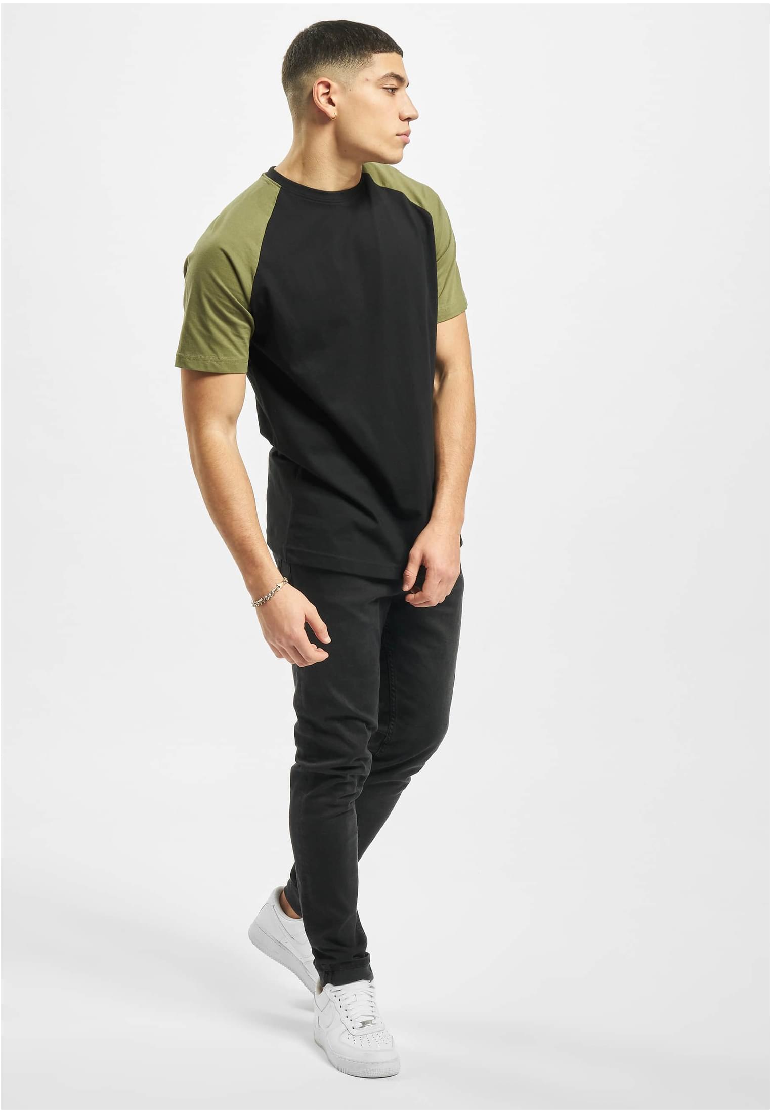 DEF Roy T-Shirt anthracite/burgundy XL - workoutbrands.com