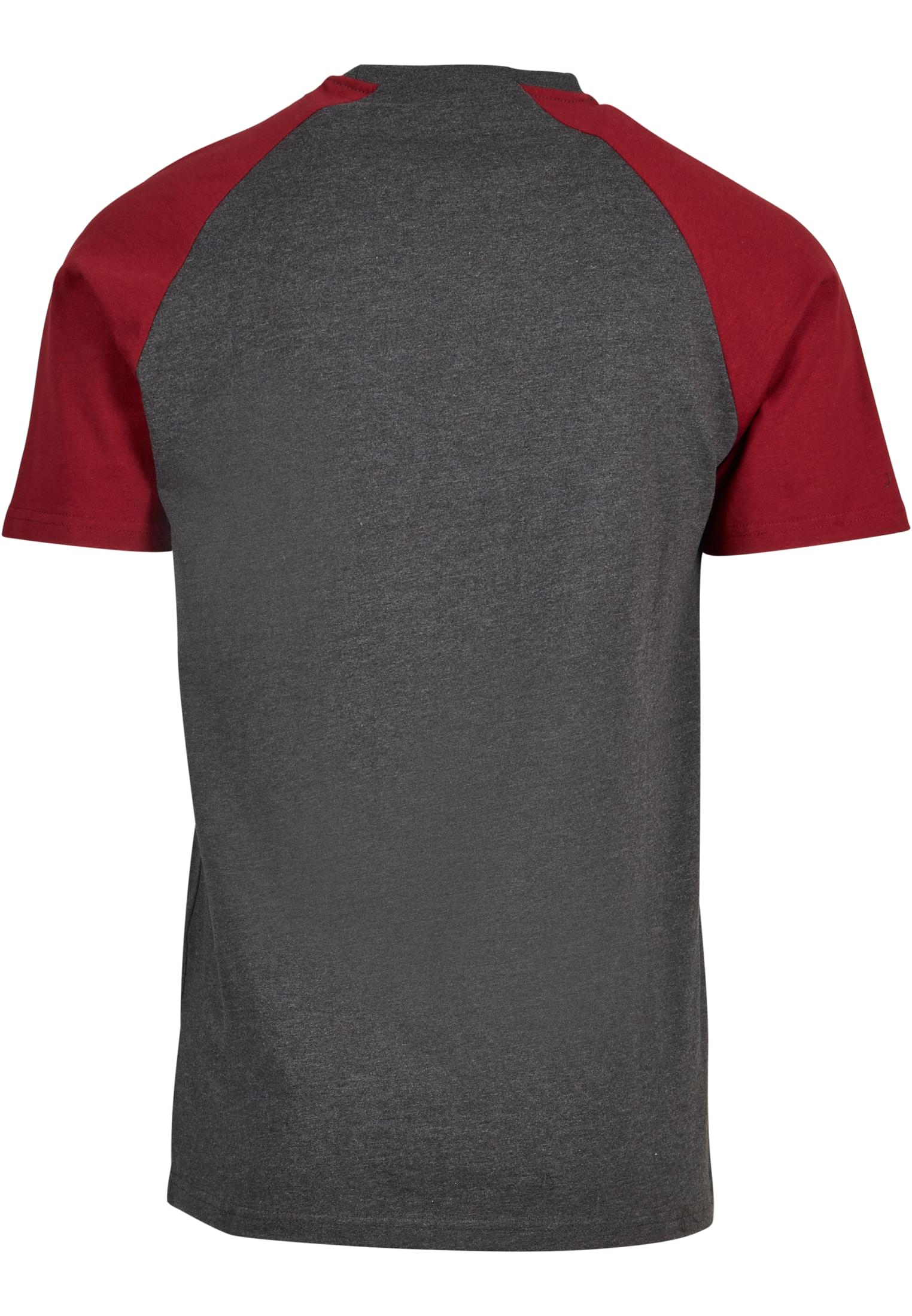DEF Roy T-Shirt anthracite/burgundy XL - workoutbrands.com