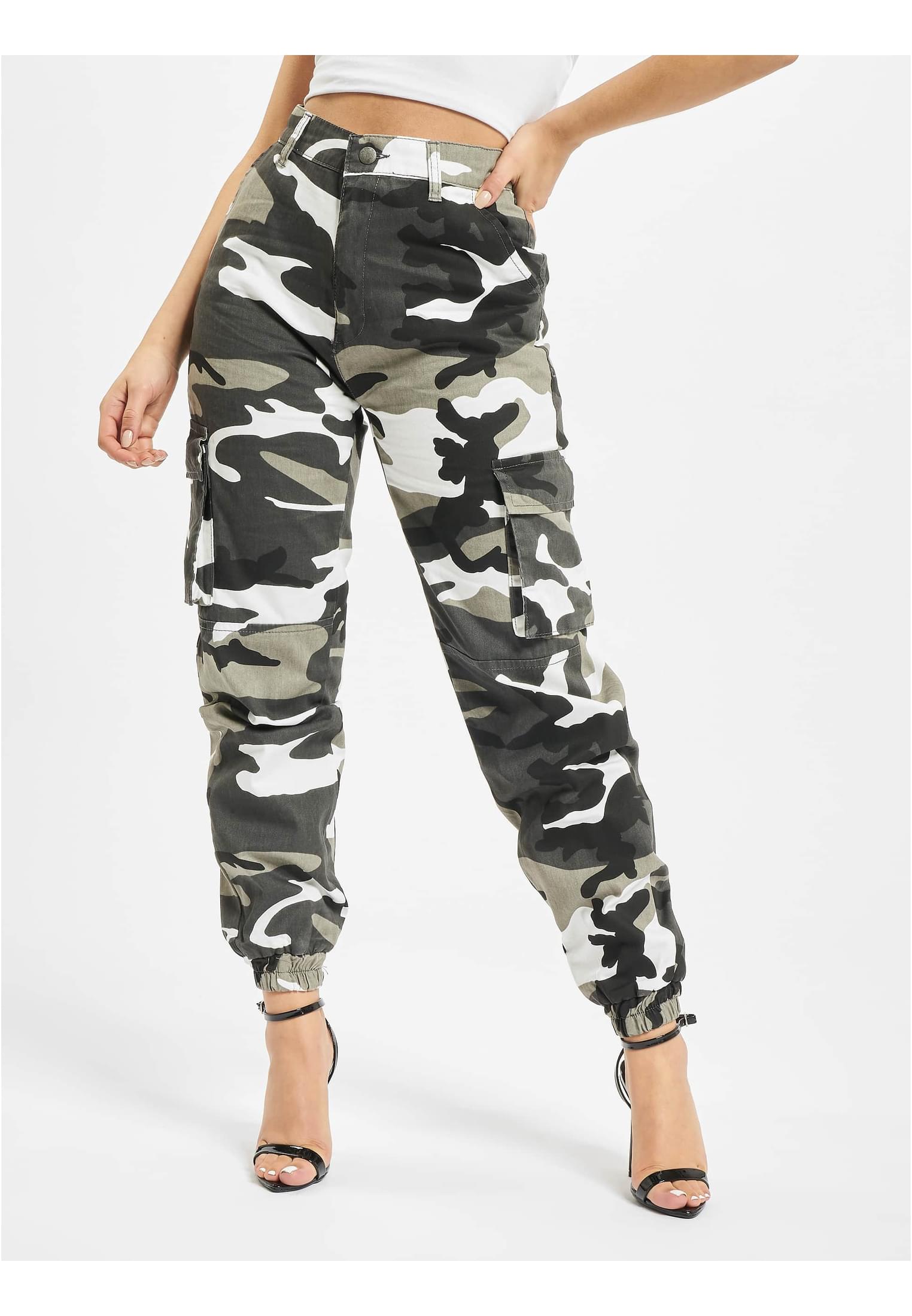 DEF Ruby Cargopants Camouflage - workoutbrands.com
