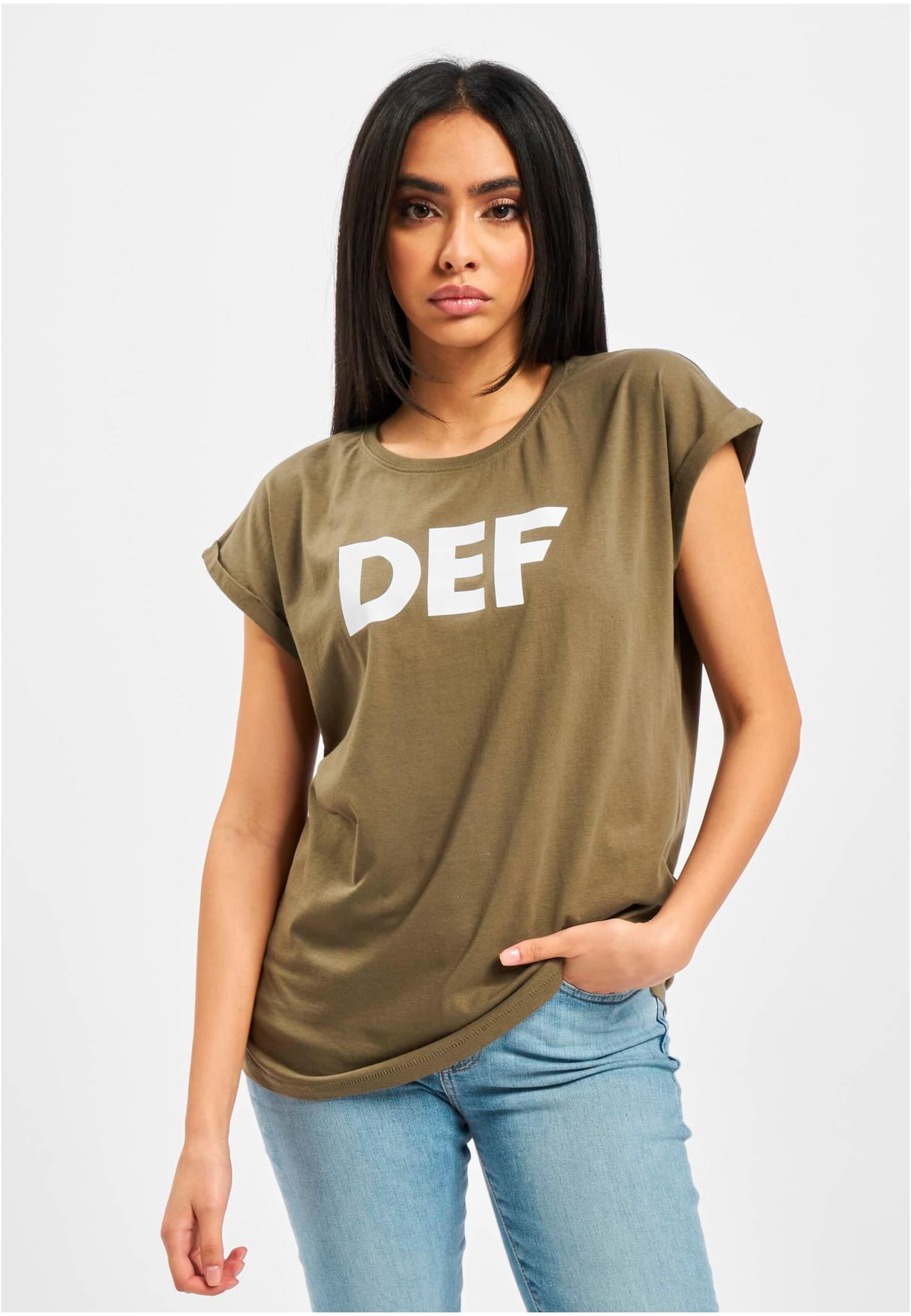 DEF Sizza T-Shirt peach XS - workoutbrands.com