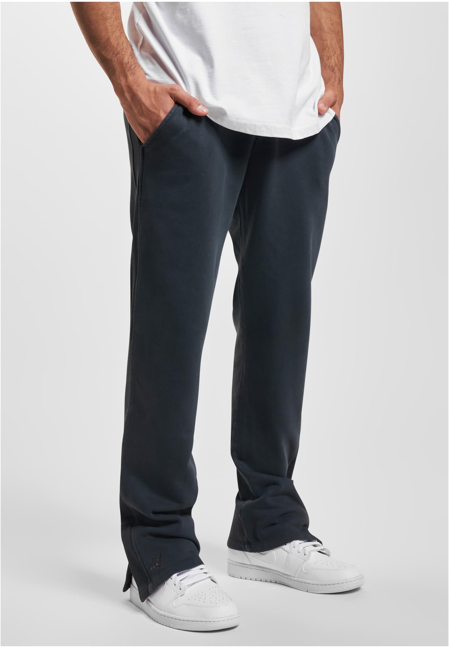DEF Split Sweatpants black wash XXL - workoutbrands.com