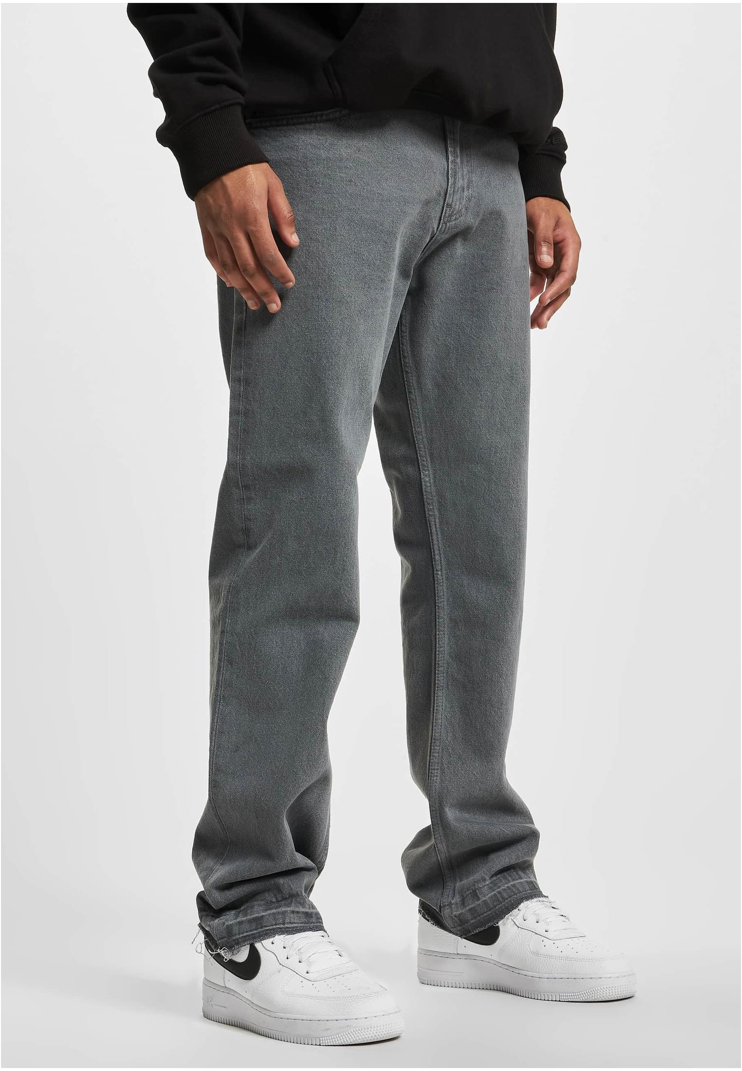 DEF Straight Loose Fit Denim grey washed 38 - workoutbrands.com