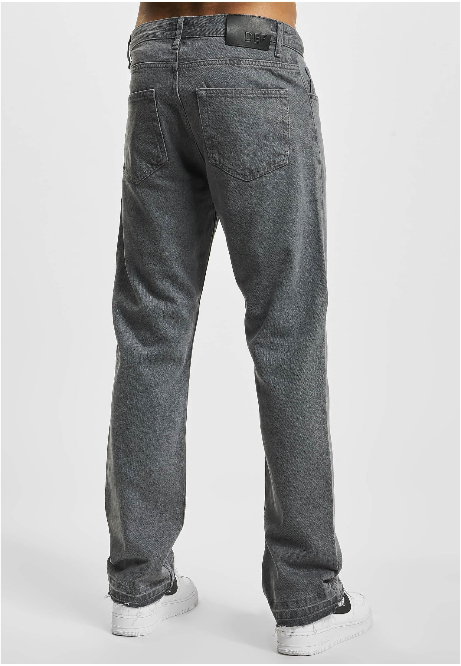 DEF Straight Loose Fit Denim grey washed 38 - workoutbrands.com