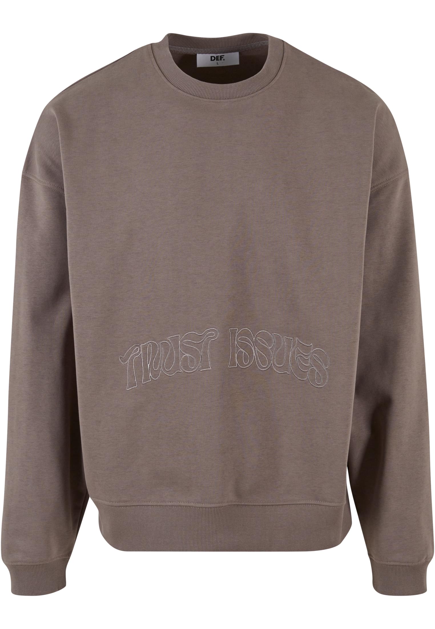 DEF Trust Issues Pullover belgian block XL - workoutbrands.com