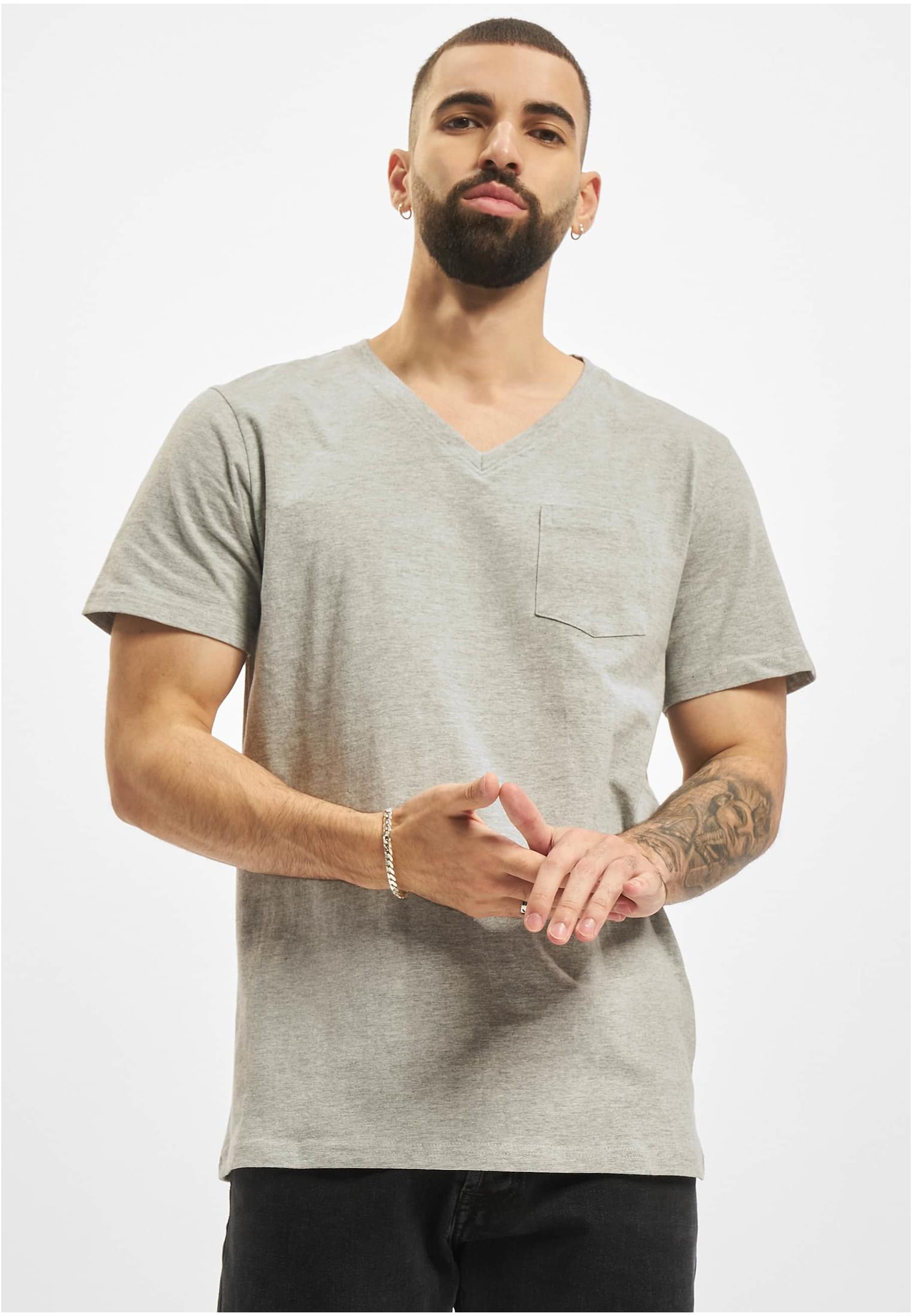 DEF V-Neck 3-Pack T-Shirt white S - workoutbrands.com