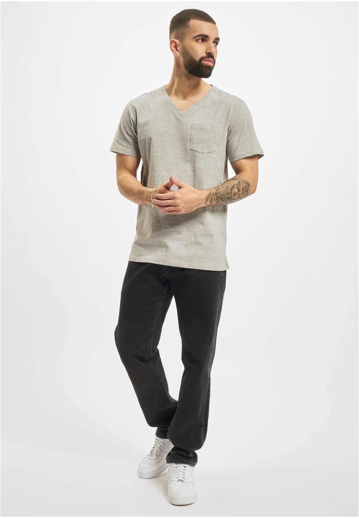 DEF V-Neck 3-Pack T-Shirt white S - workoutbrands.com