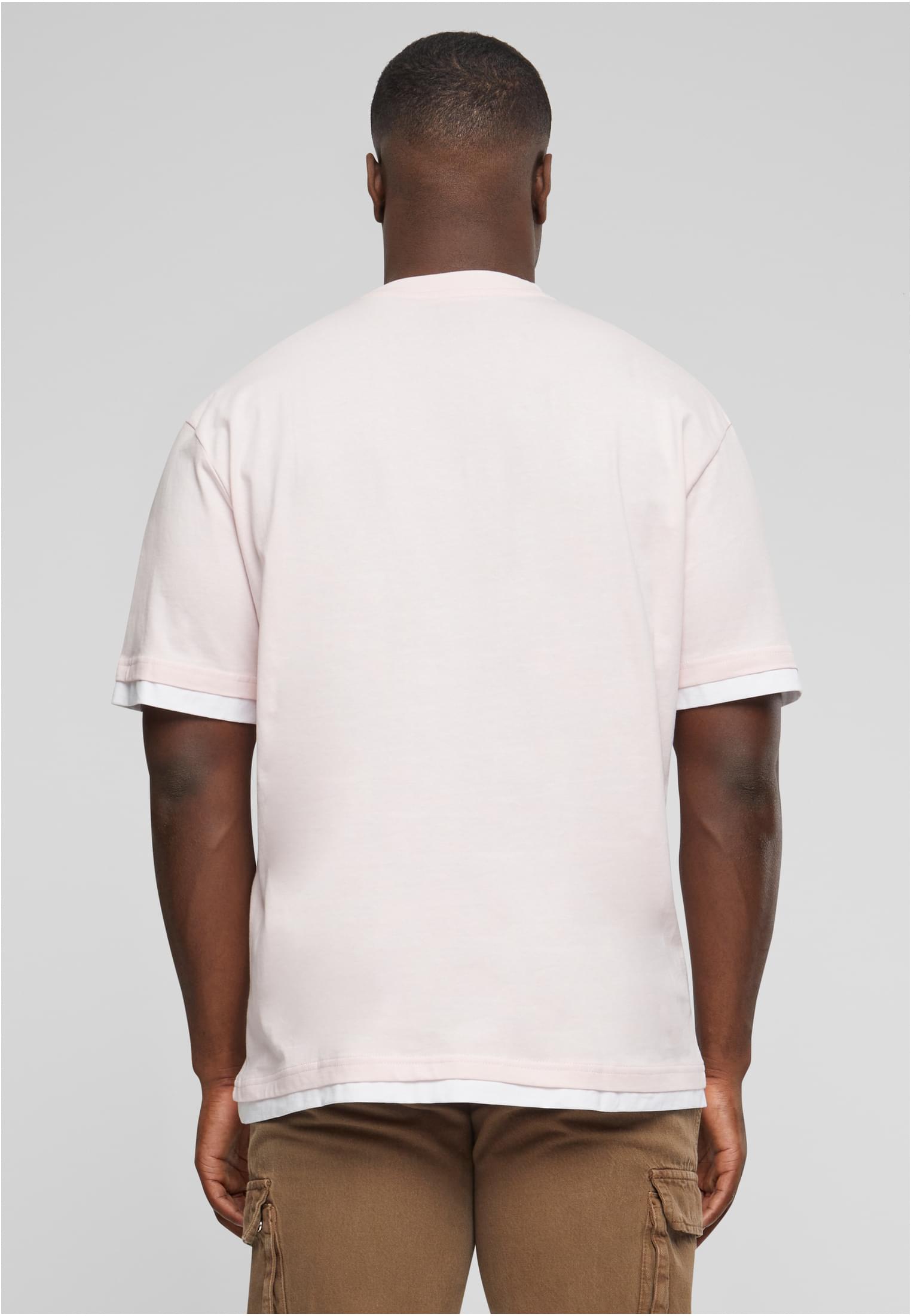 DEF Visible Layer T-Shirt pink/white XL - workoutbrands.com