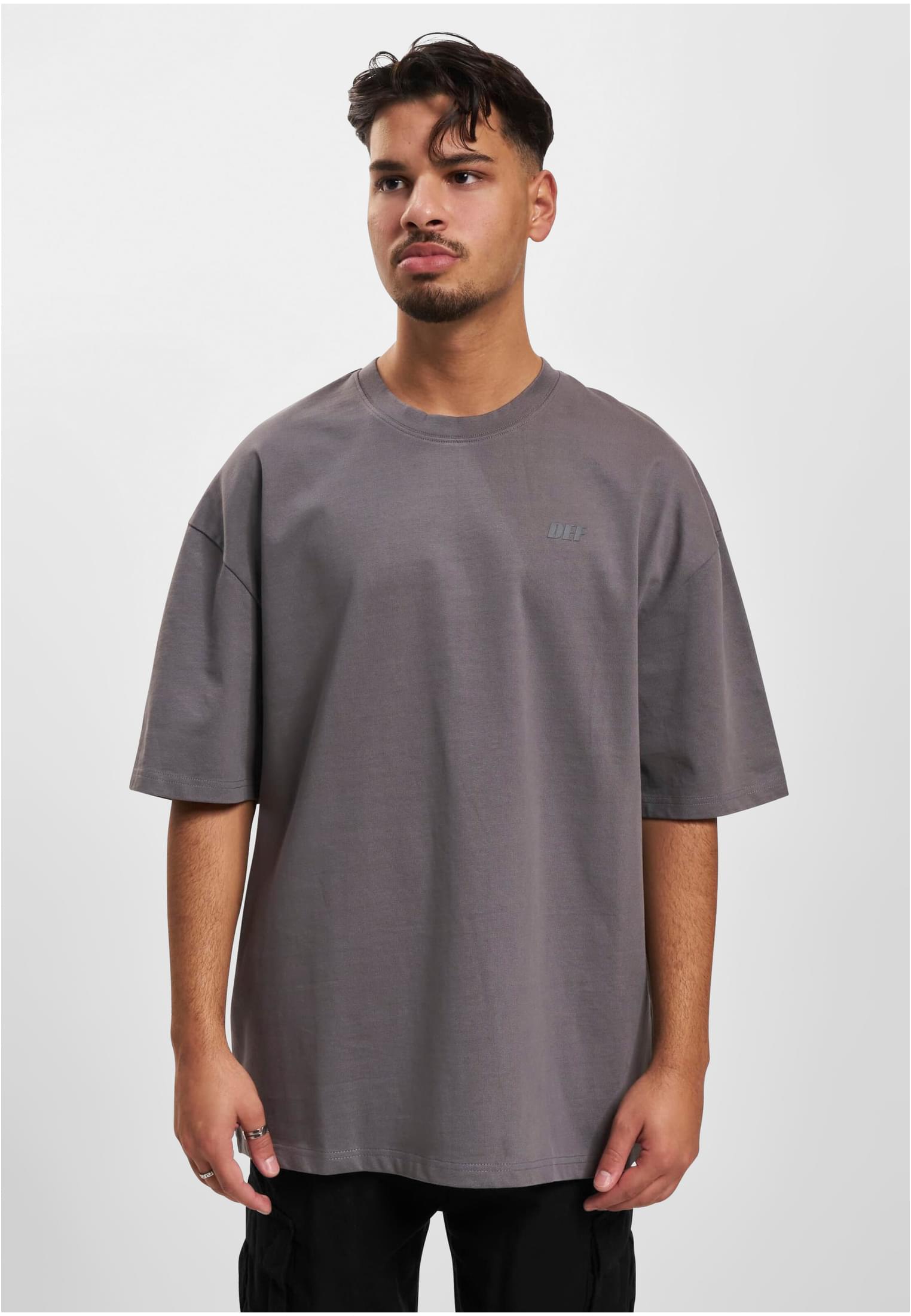 DEF Work Tshirt anthracite washed XXL - workoutbrands.com