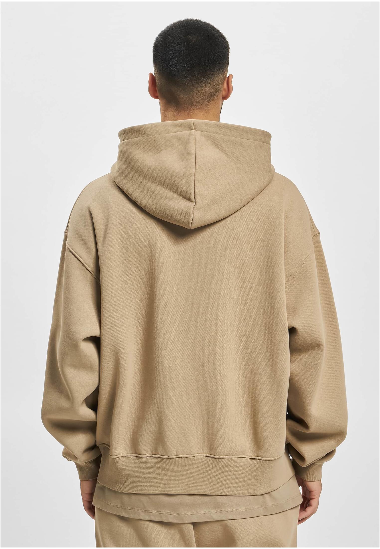 DEF Zip Hoody green washed XXL - workoutbrands.com