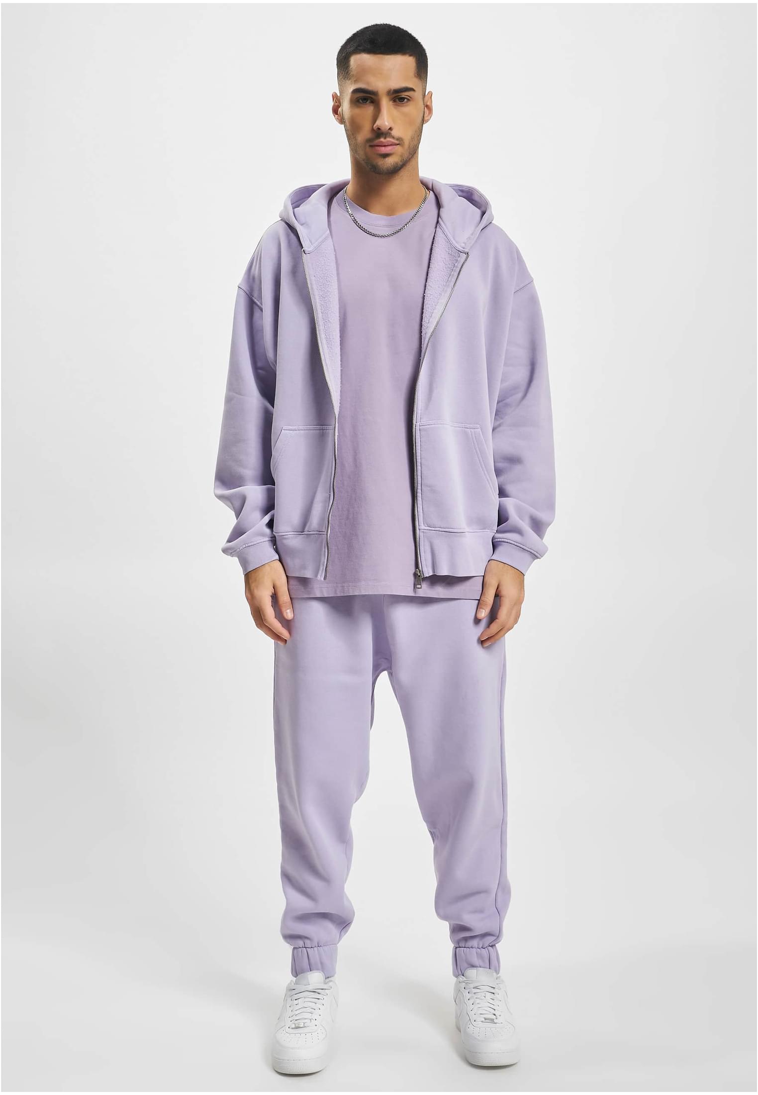 DEF Zip Hoody green washed XXL - workoutbrands.com