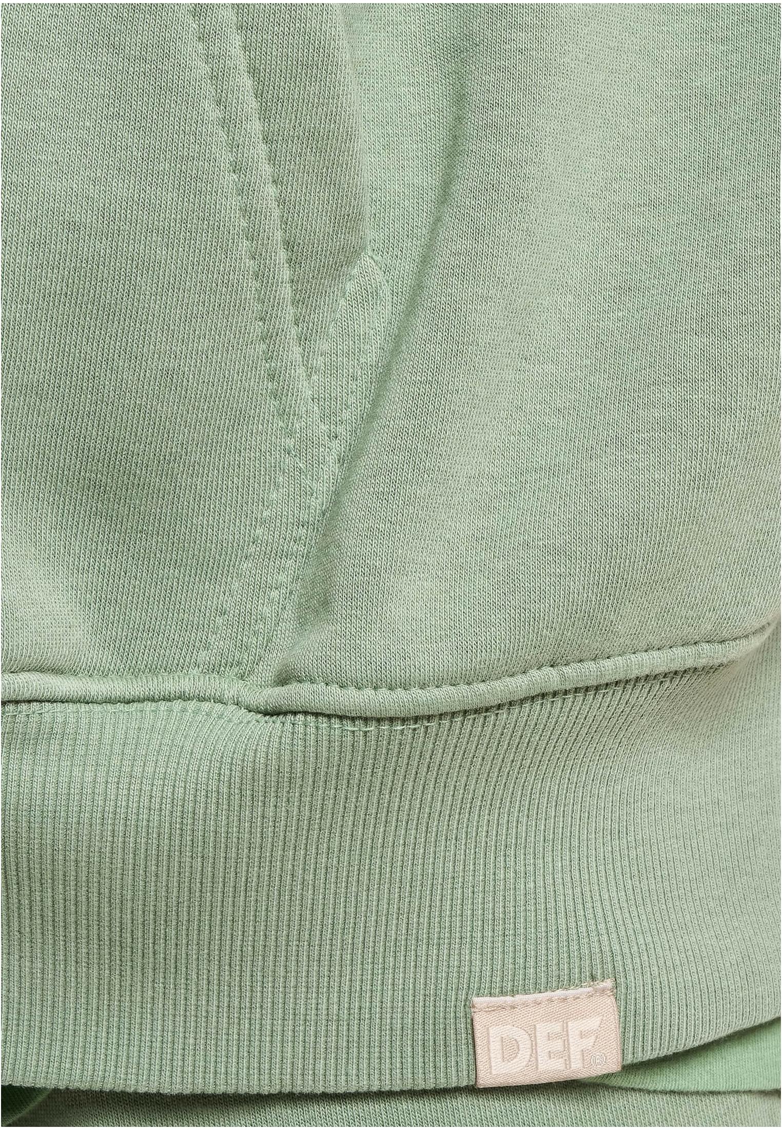 DEF Zip Hoody green washed XXL - workoutbrands.com