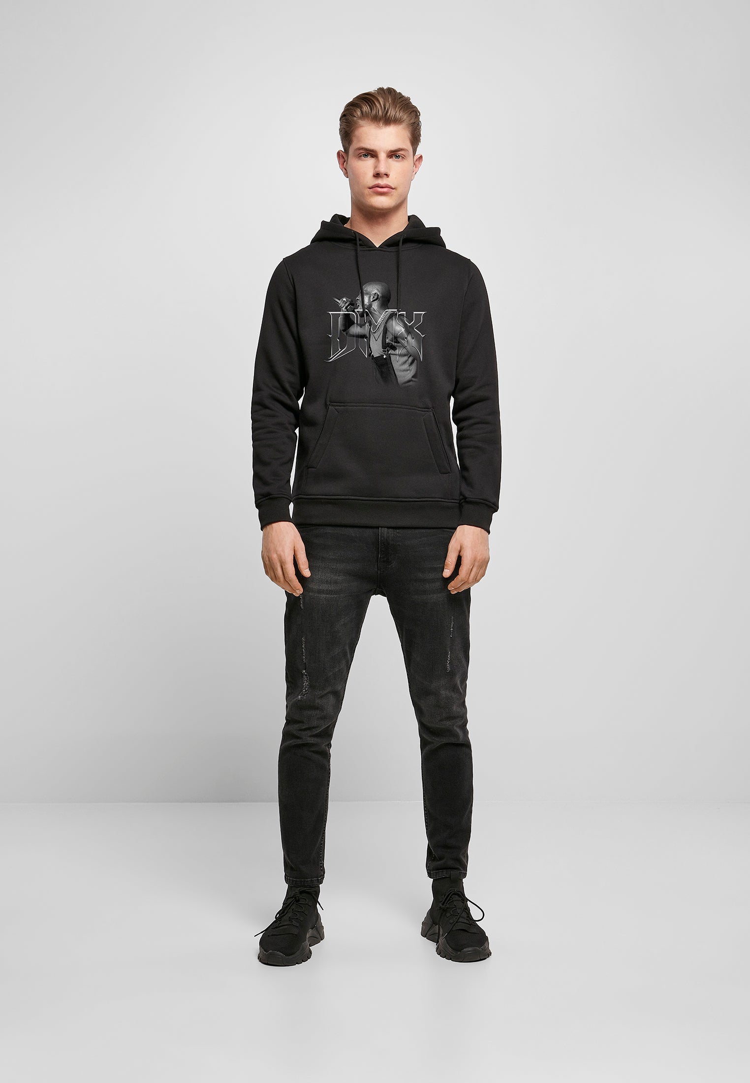 DMX Mic Hoody black XXL - workoutbrands.com