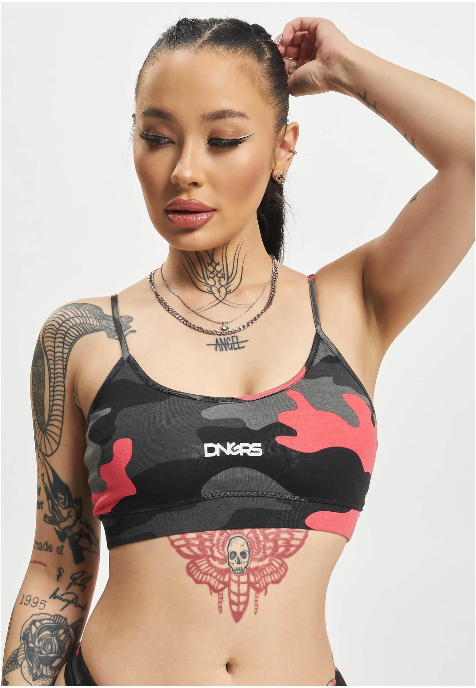 Dangerous DNGRS Bra Trust camouflage XS - workoutbrands.com