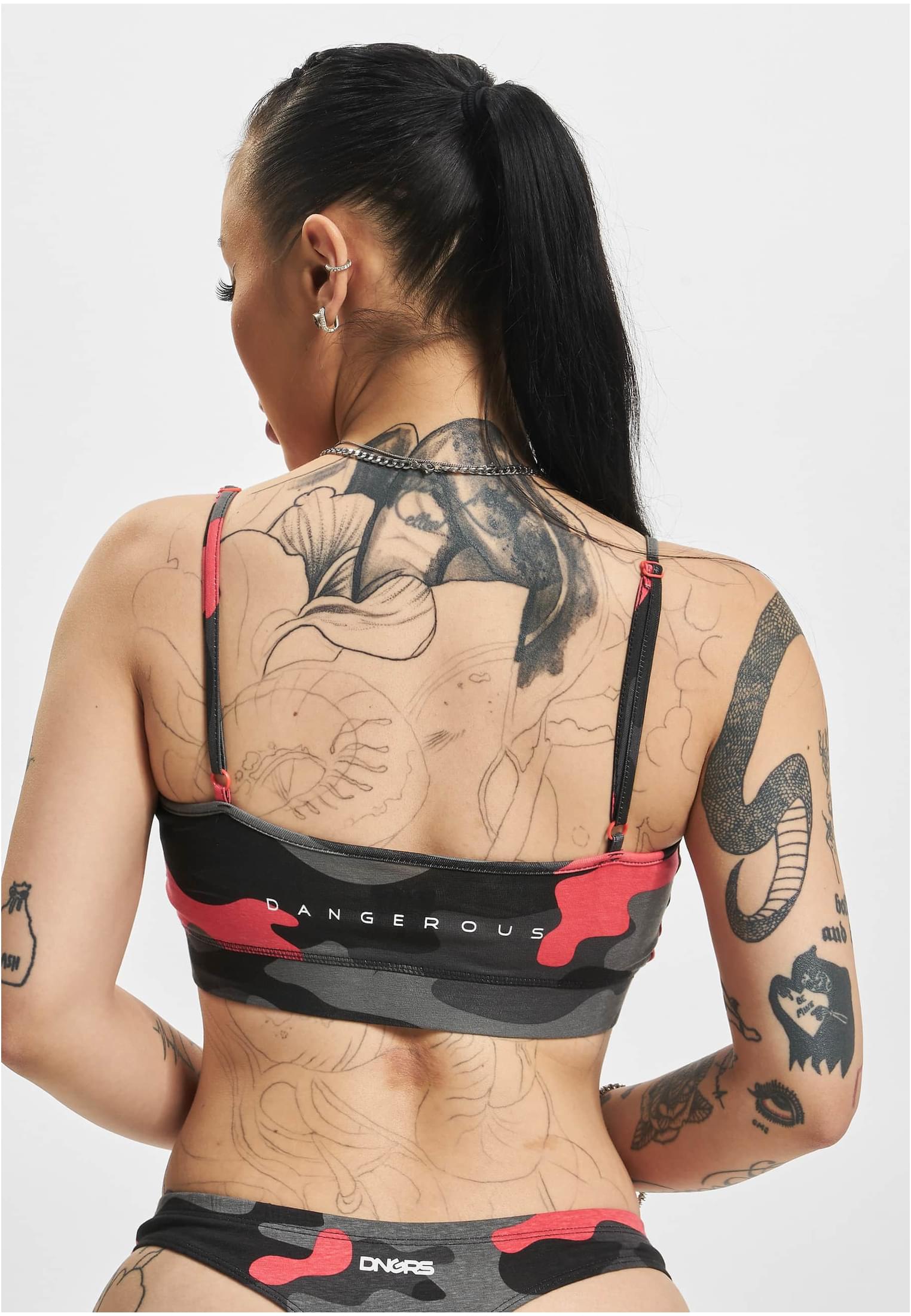 Dangerous DNGRS Bra Trust camouflage XS - workoutbrands.com