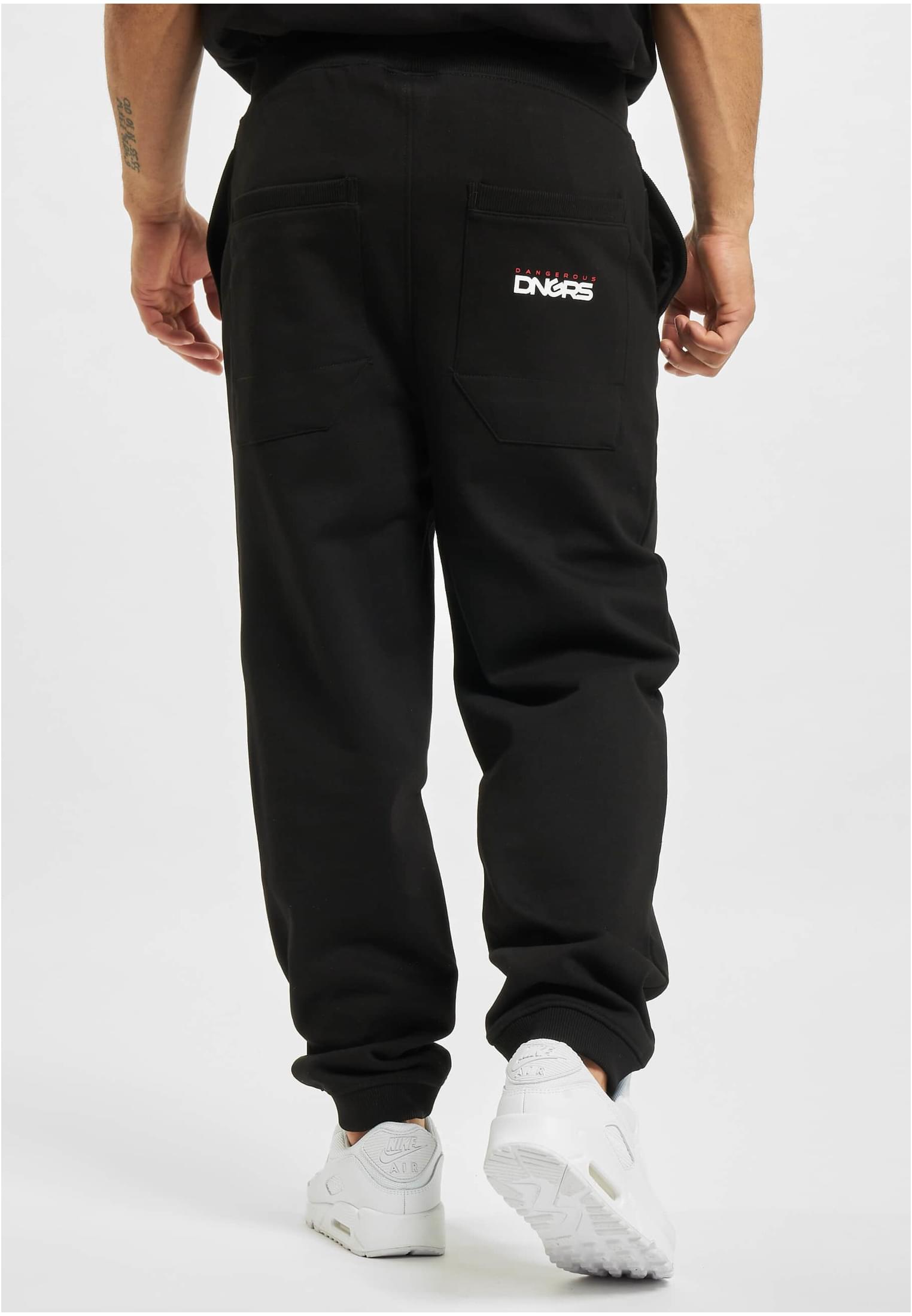 Dangerous DNGRS Classic Sweat Pants black/green XXL - workoutbrands.com