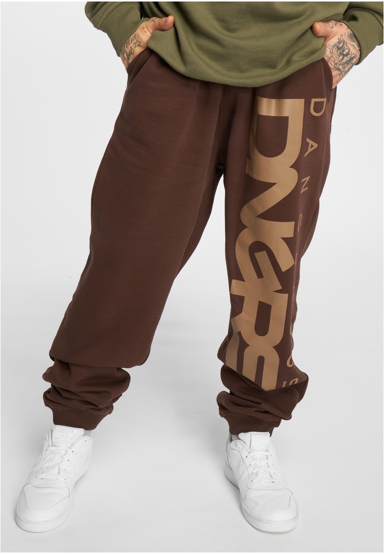 Dangerous DNGRS Classic Sweat Pants black/green XXL - workoutbrands.com