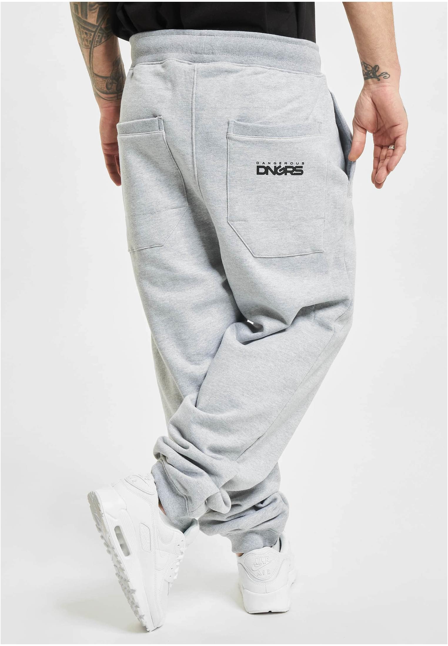Dangerous DNGRS Classic Sweat Pants black/green XXL - workoutbrands.com