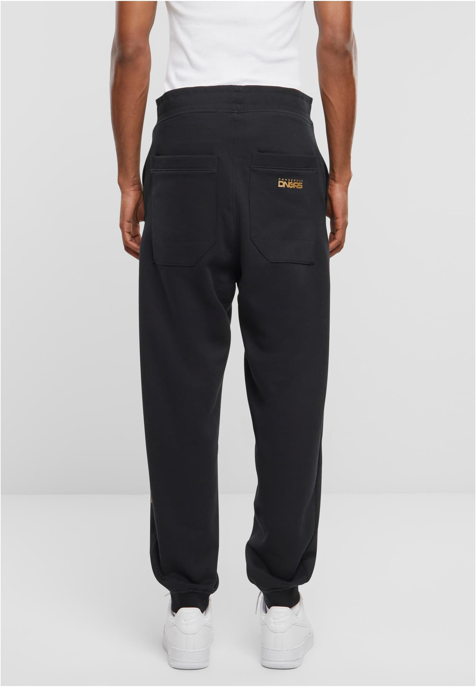 Dangerous DNGRS Classic Sweat Pants black/green XXL - workoutbrands.com