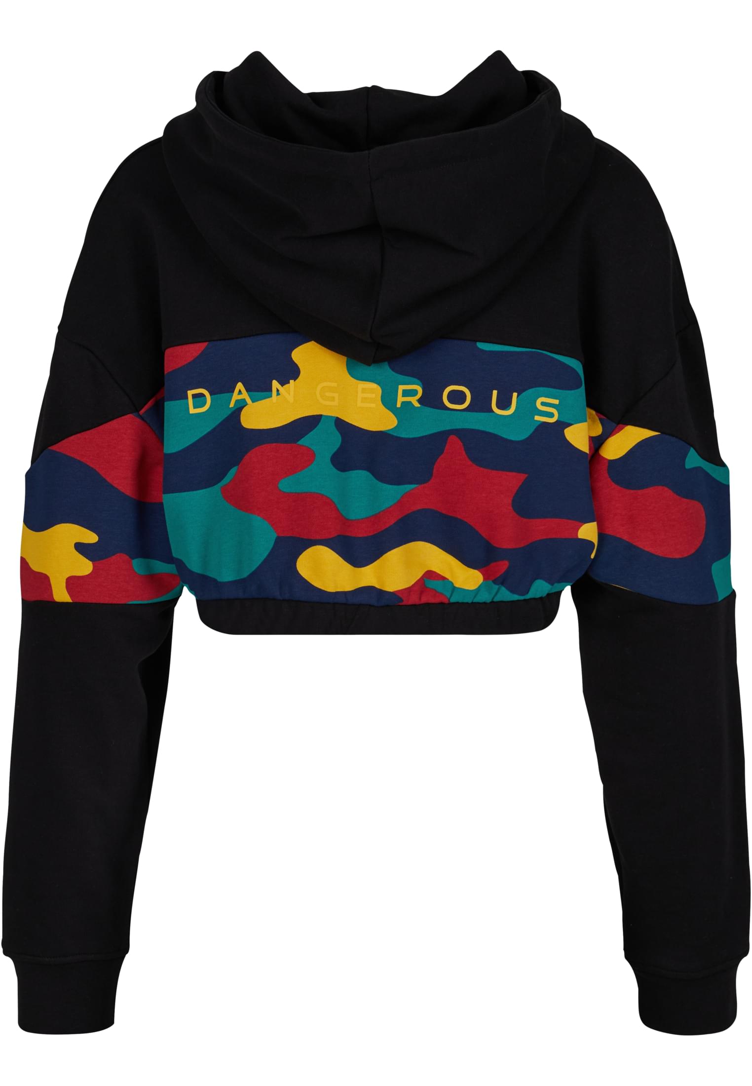 Dangerous DNGRS Hoody HideMe black camo XXL - workoutbrands.com