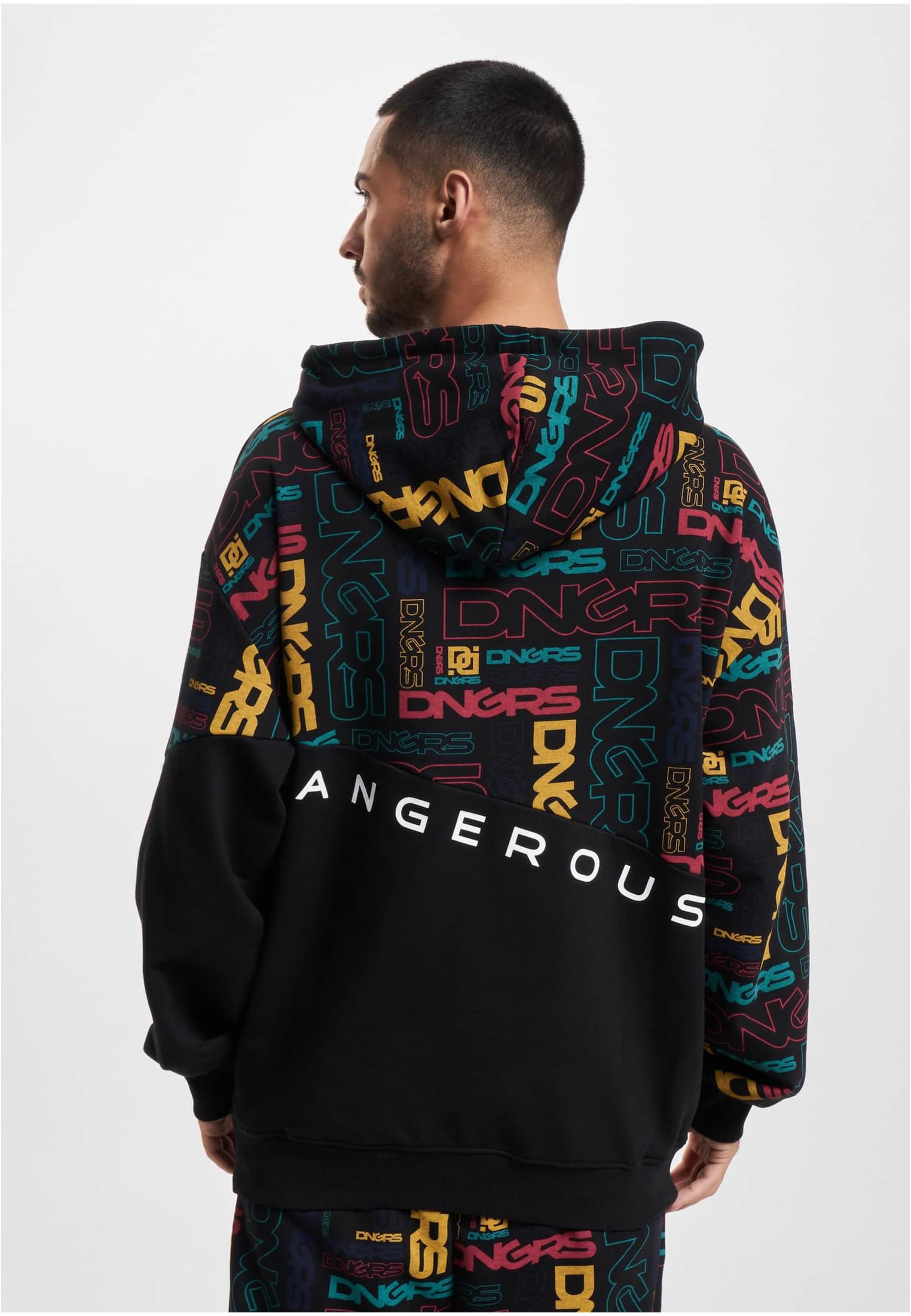 Dangerous DNGRS Hoody Maze white XXL - workoutbrands.com