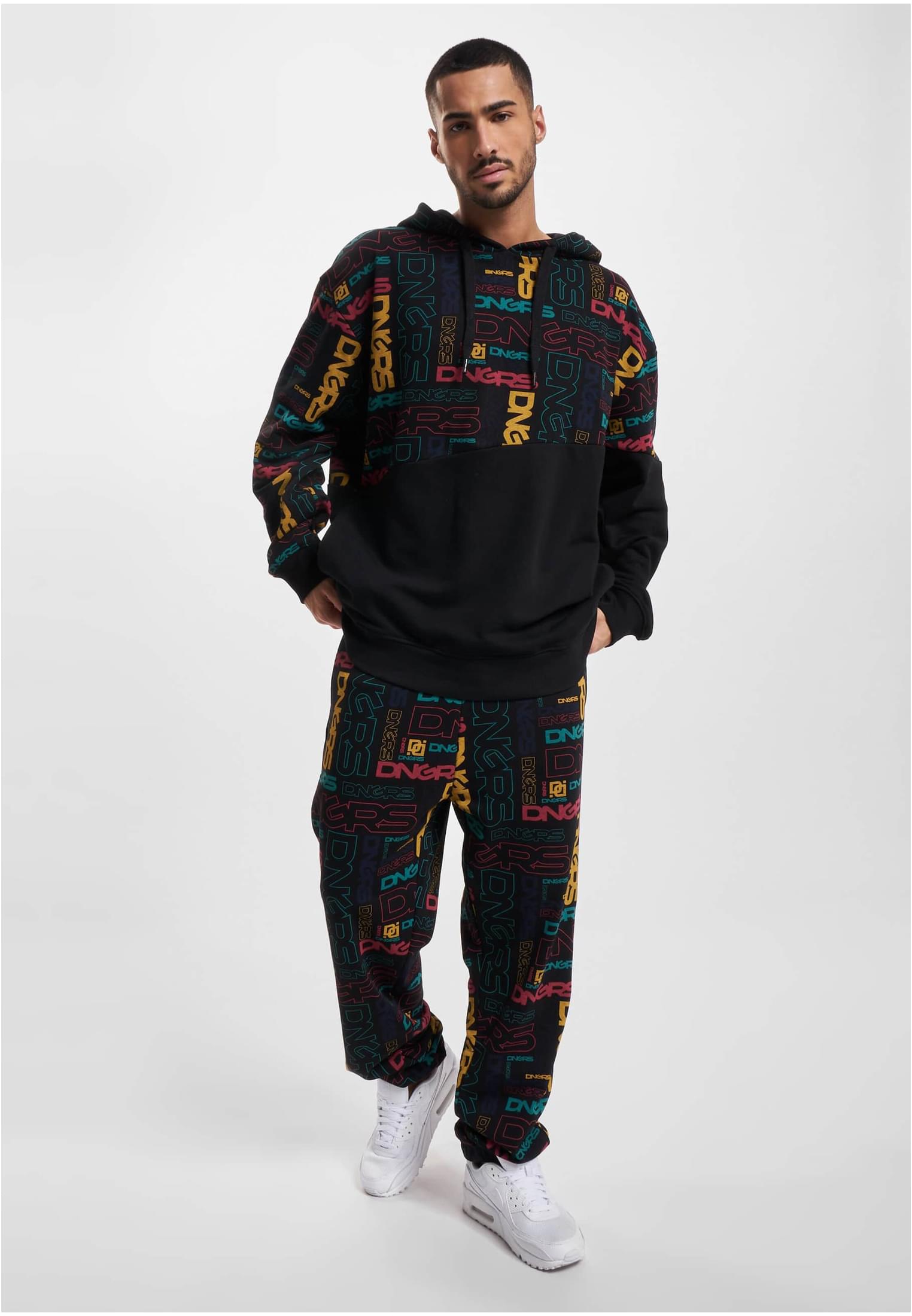 Dangerous DNGRS Hoody Maze white XXL - workoutbrands.com