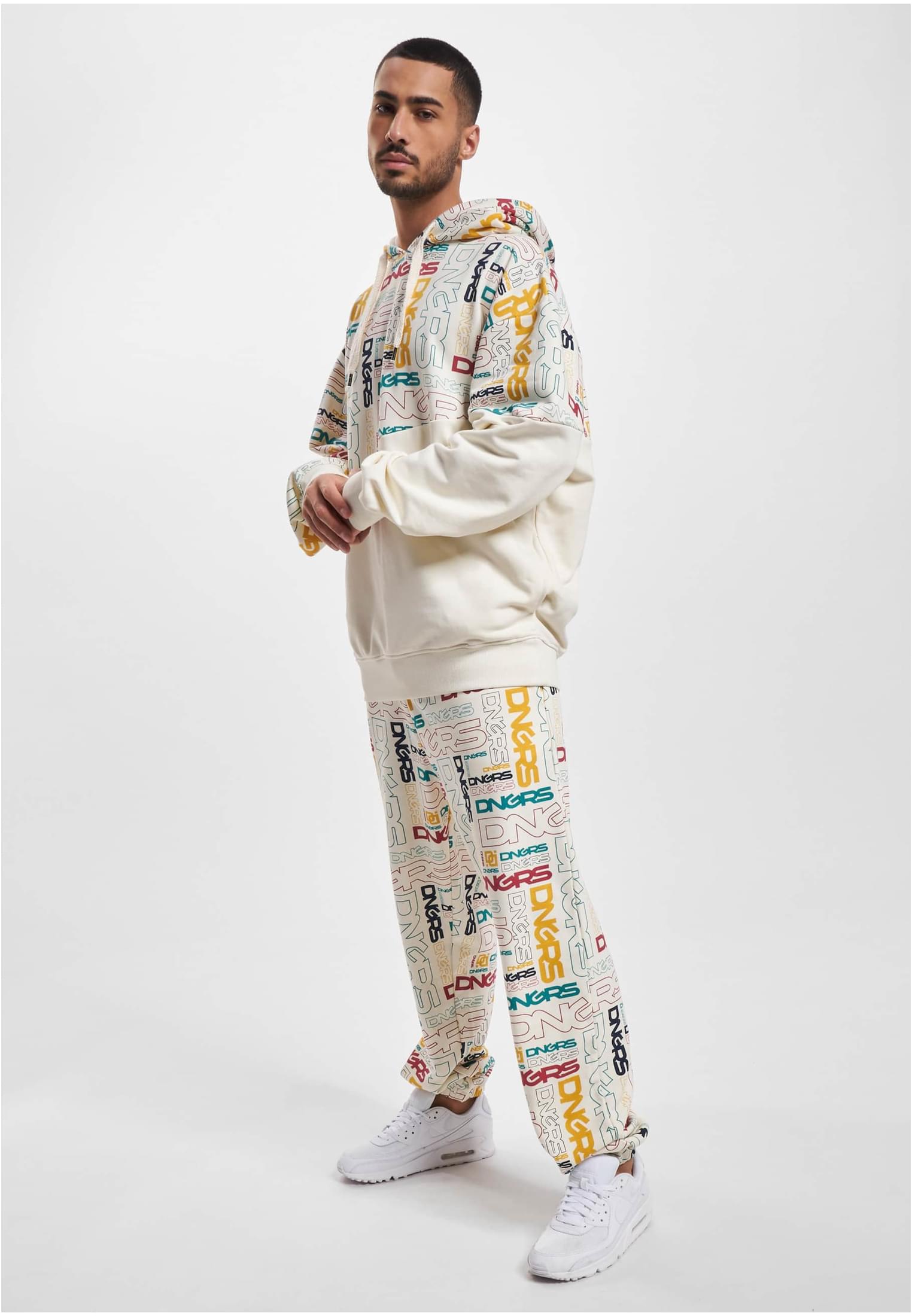 Dangerous DNGRS Hoody Maze white XXL - workoutbrands.com