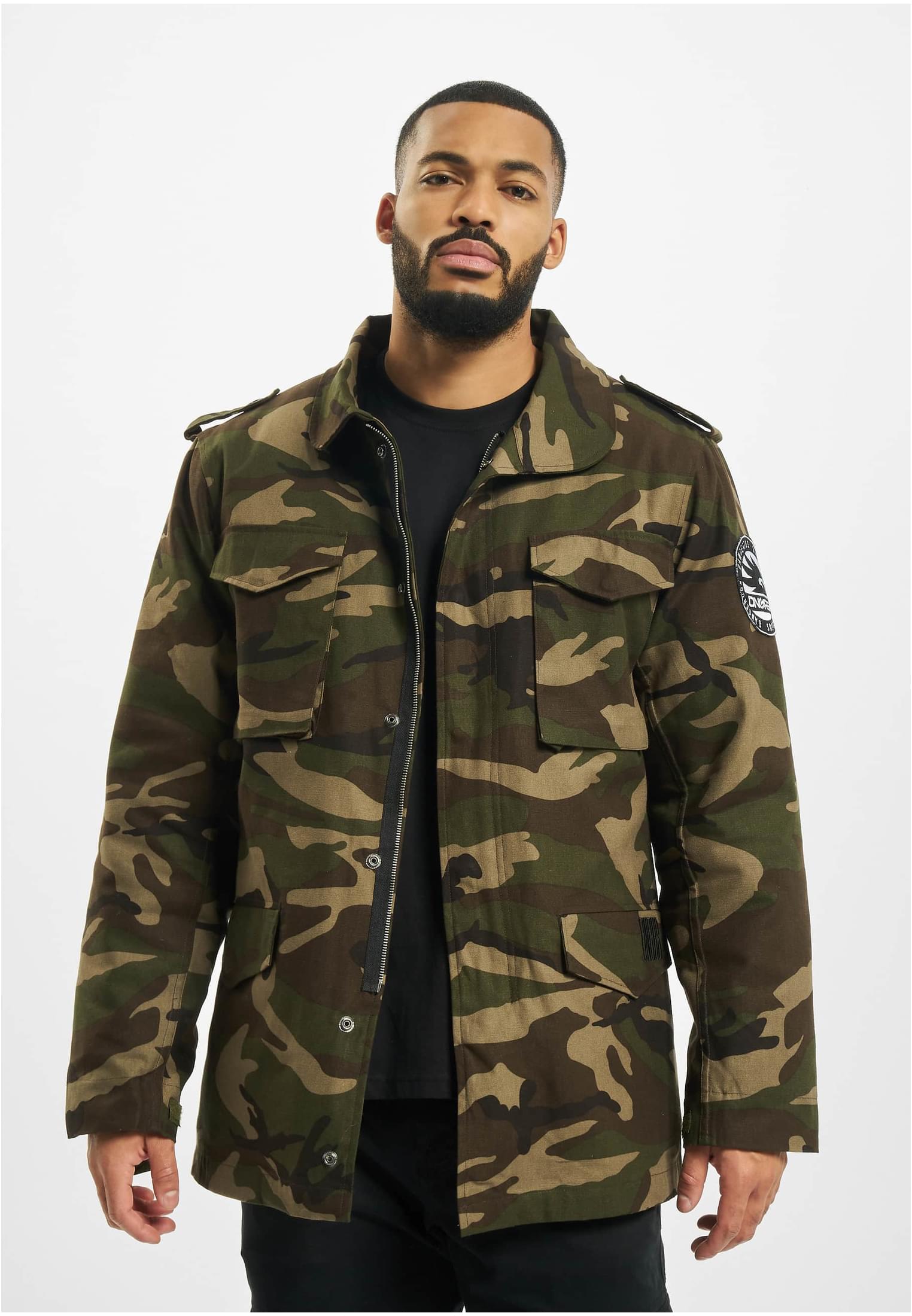 Dangerous DNGRS Peter Two in One Winter Jacket camouflage XXL - workoutbrands.com