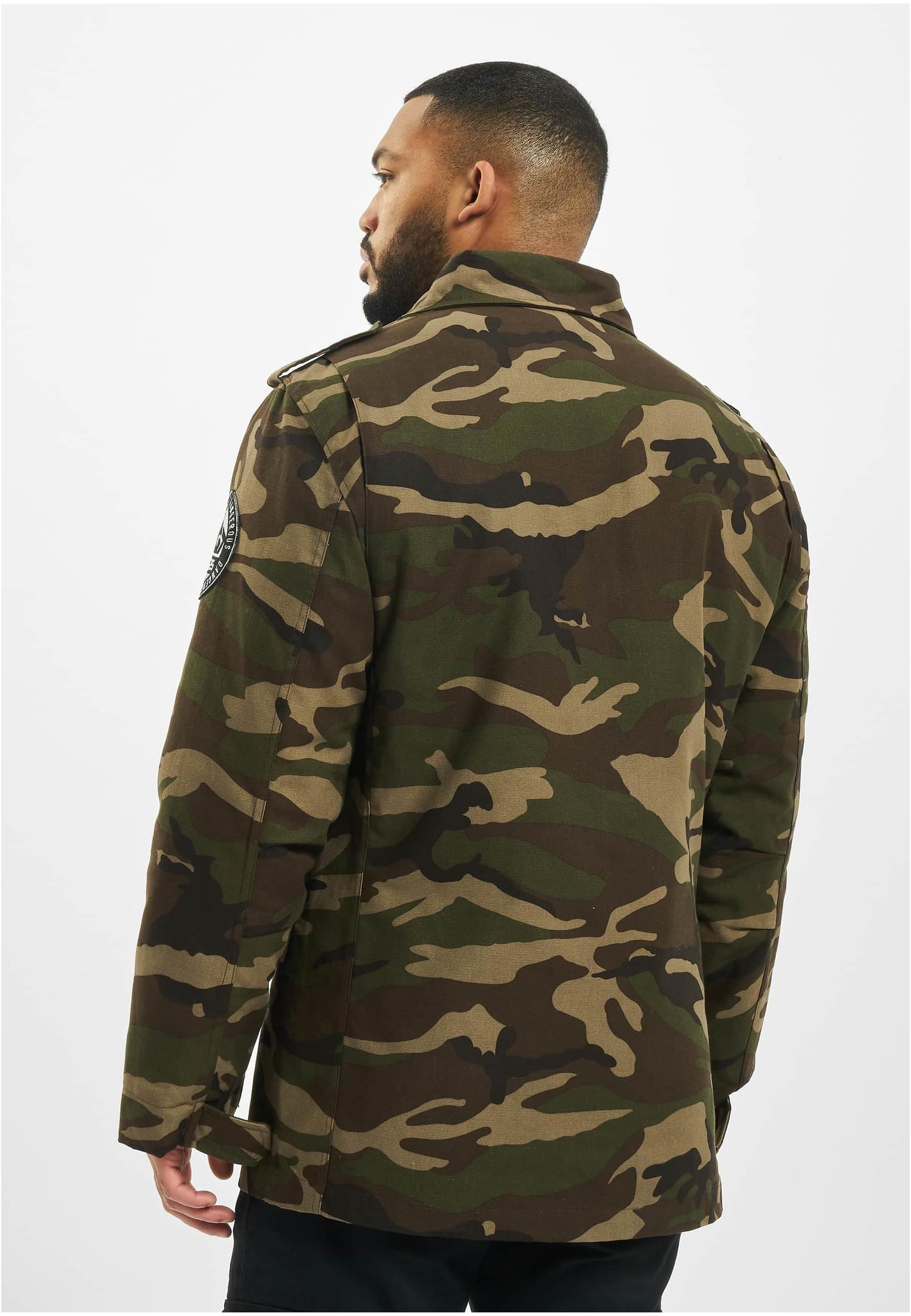 Dangerous DNGRS Peter Two in One Winter Jacket camouflage XXL - workoutbrands.com