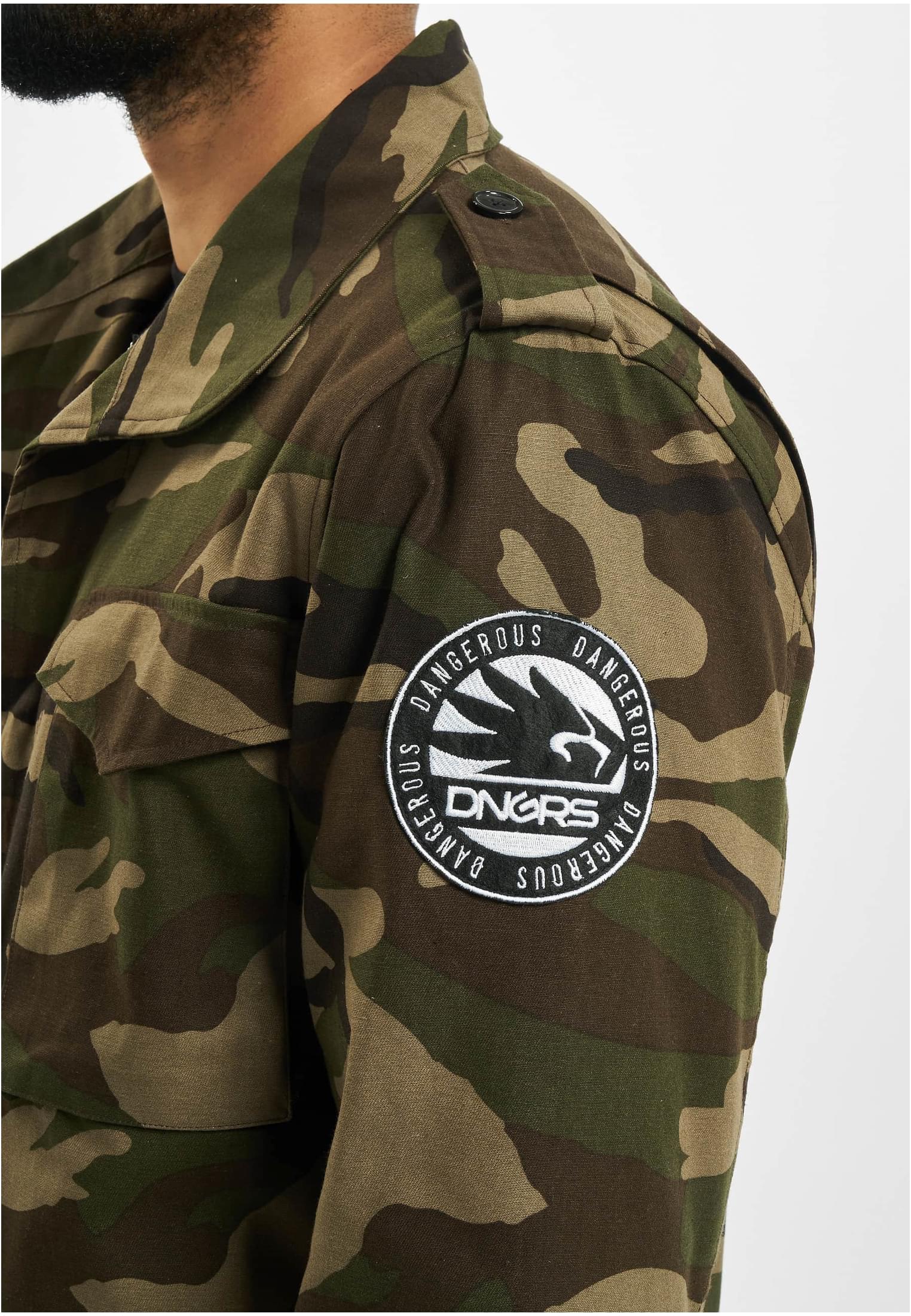 Dangerous DNGRS Peter Two in One Winter Jacket camouflage XXL - workoutbrands.com