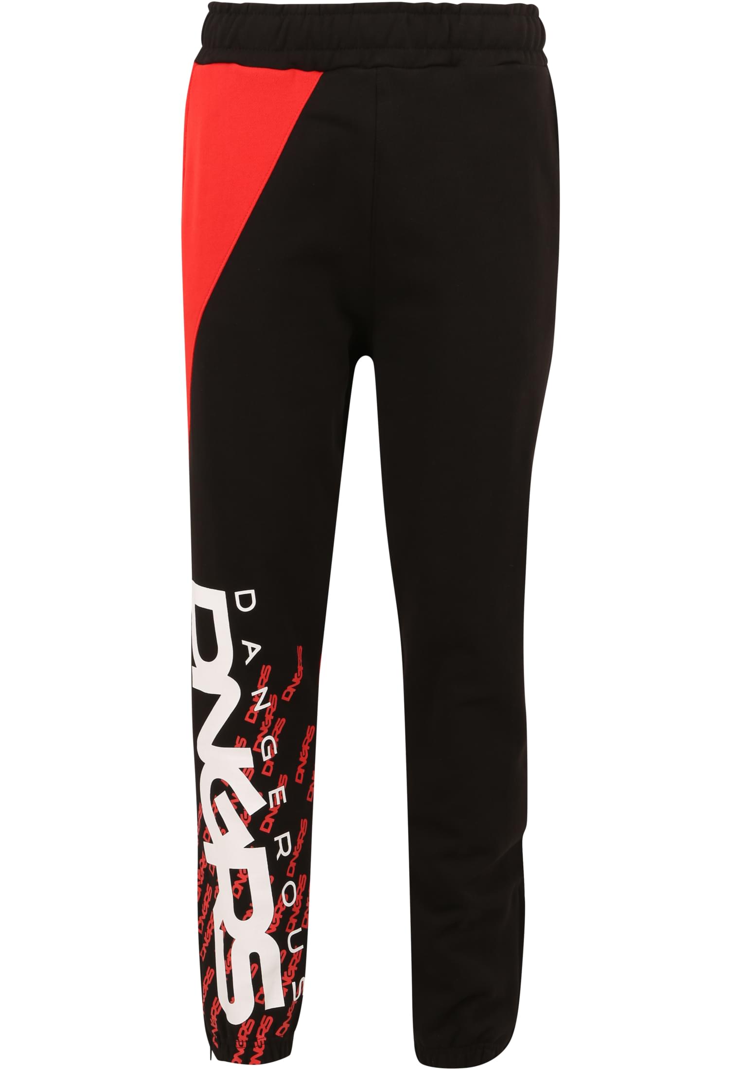 Dangerous DNGRS Sweat Pants black/red L - workoutbrands.com