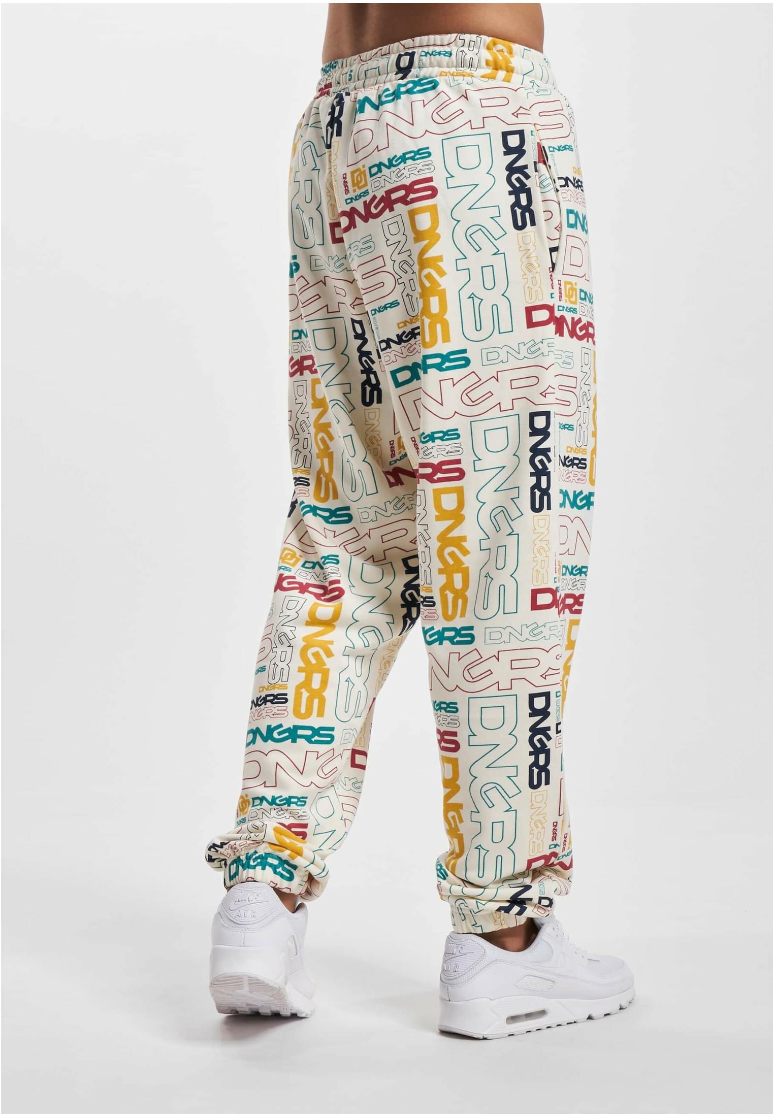 Dangerous DNGRS Sweatpants Maze white XXL - workoutbrands.com