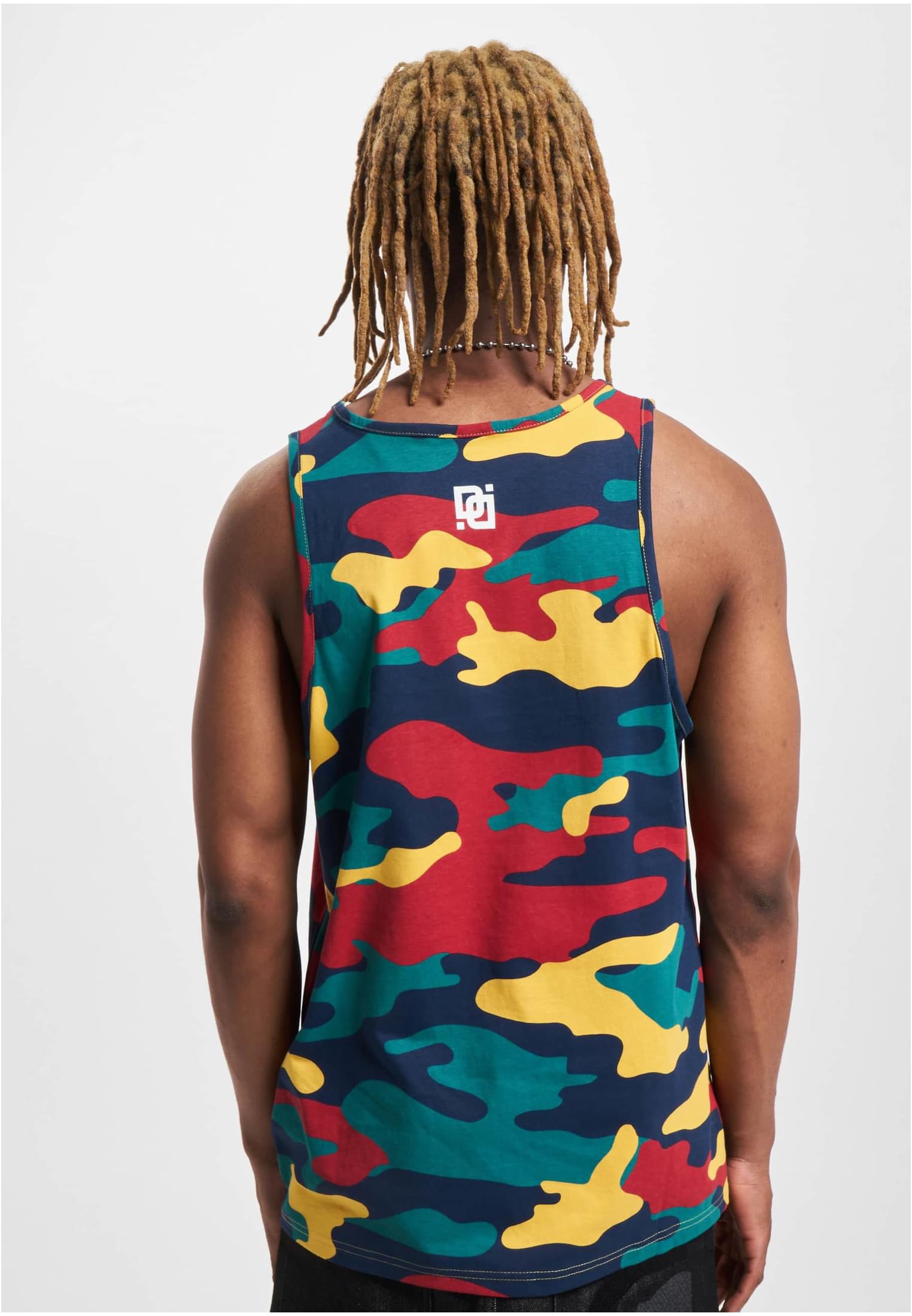 Dangerous DNGRS Tanktop HideMe camo XXL - workoutbrands.com