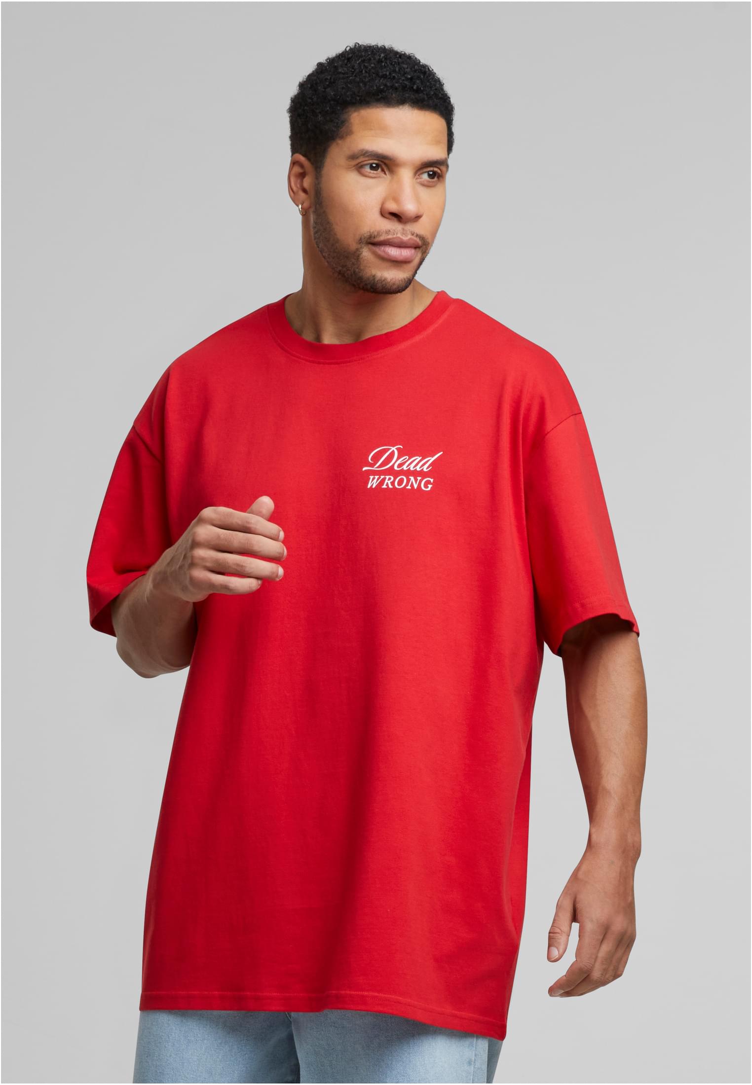 Dangerous Grounds Oversize Tee cityred XXL - workoutbrands.com