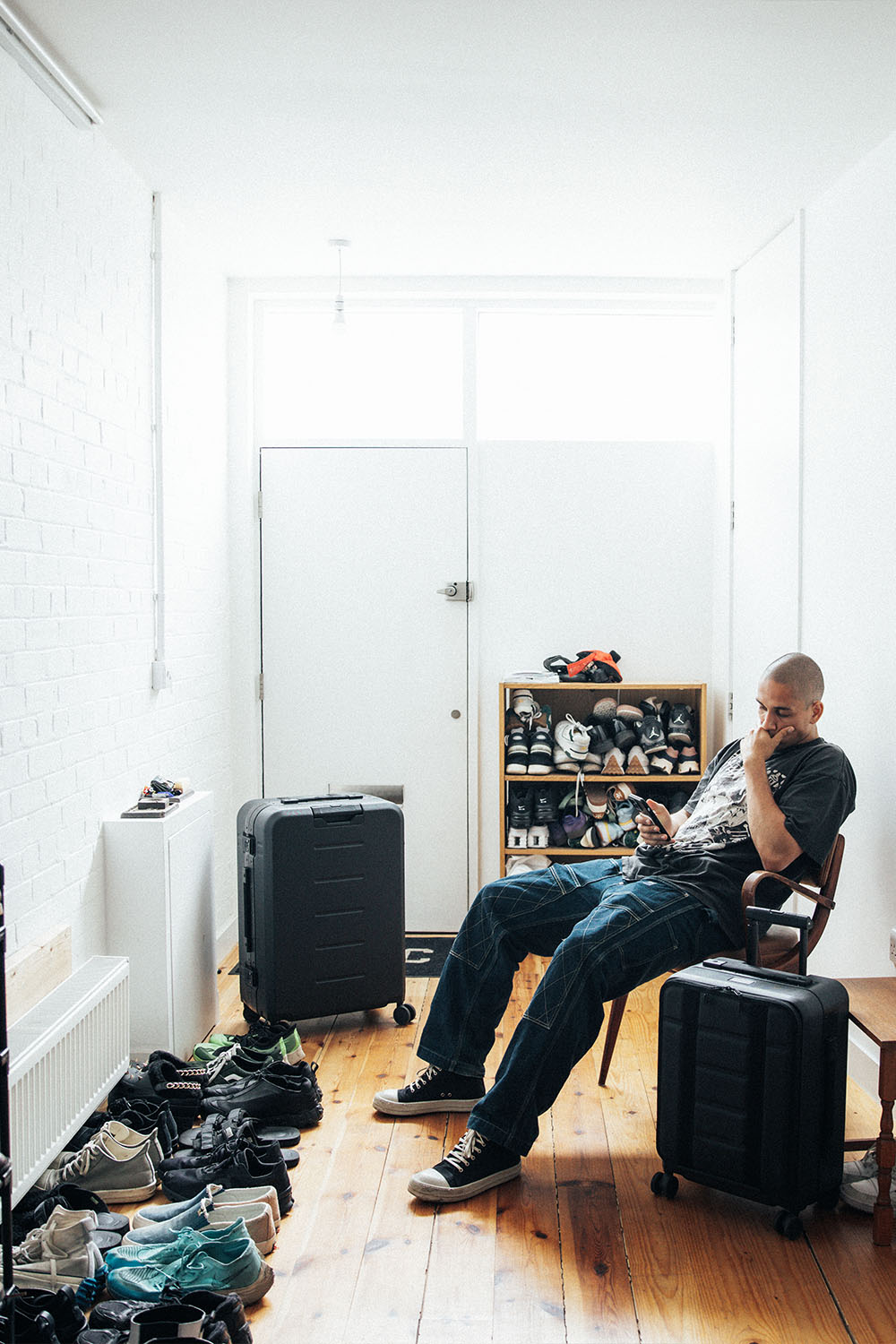 Db Ramverk Pro Check-in Luggage Large - Black - workoutbrands.com