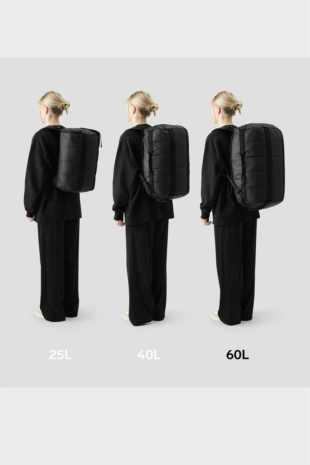 Db Roamer Duffel 60L - Black - workoutbrands.com