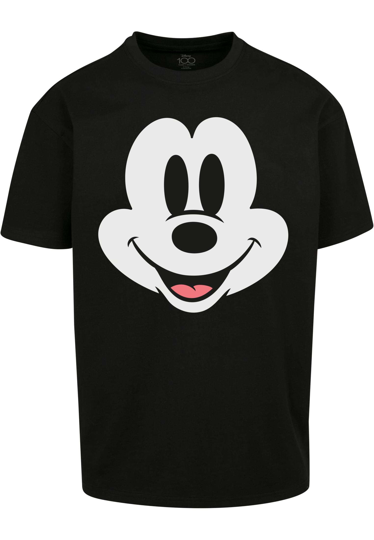 Disney 100 Mickey Face Oversize Tee black XXL - workoutbrands.com