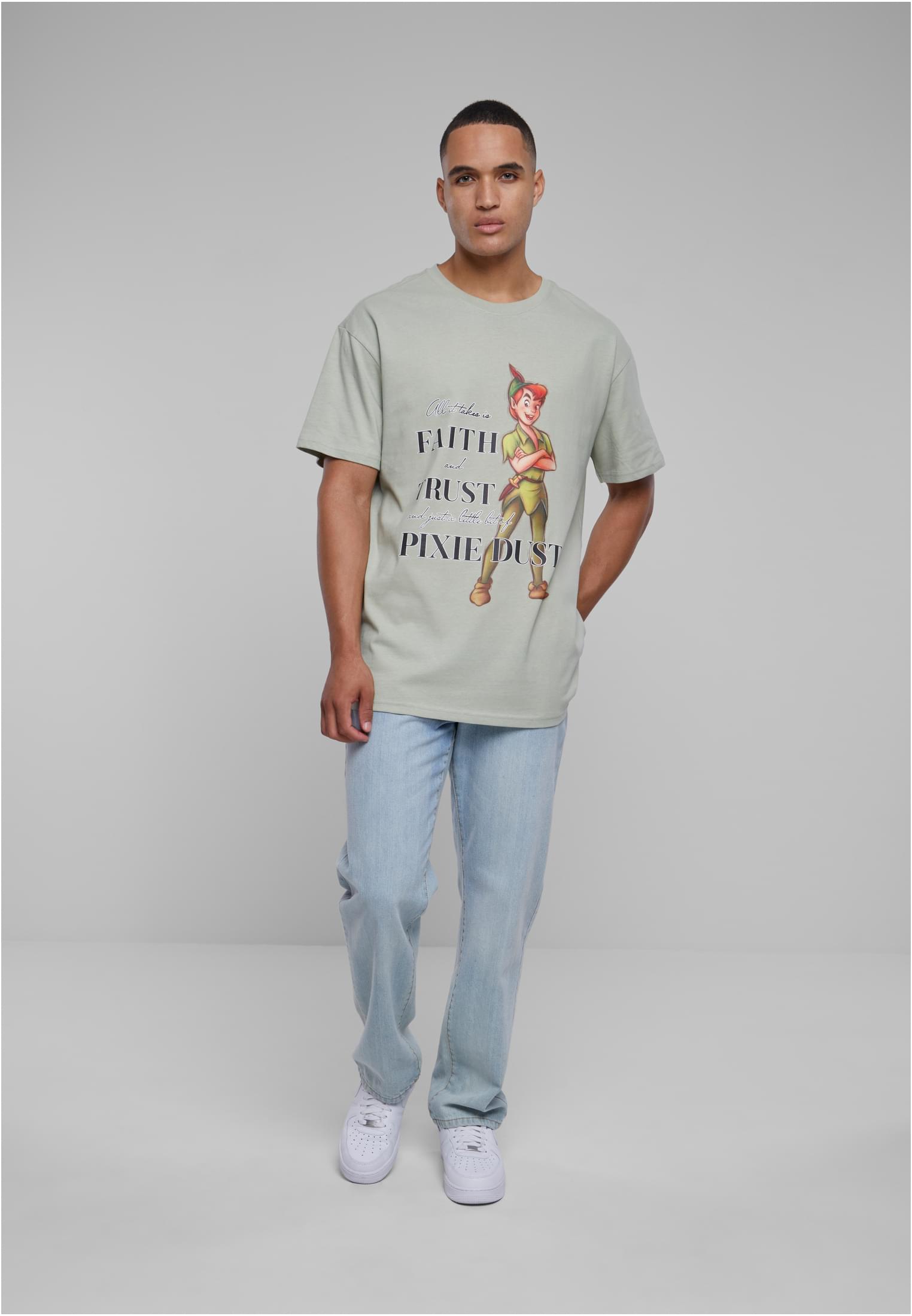 Disney 100 Peter Pan Faith and Trust Oversize Tee softsalvia XXL - workoutbrands.com