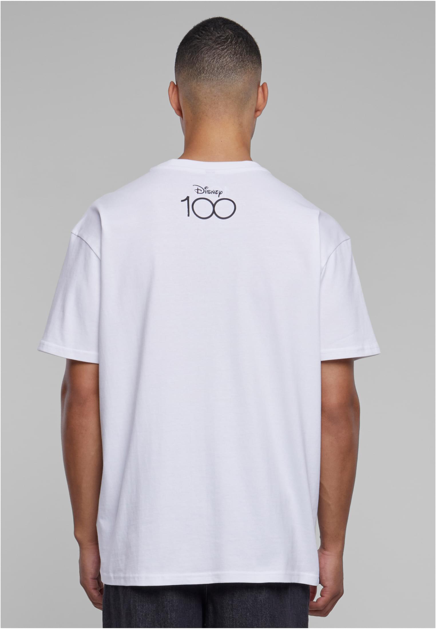 Disney 100 Years of Wonder Logo Oversize Tee white XXL - workoutbrands.com