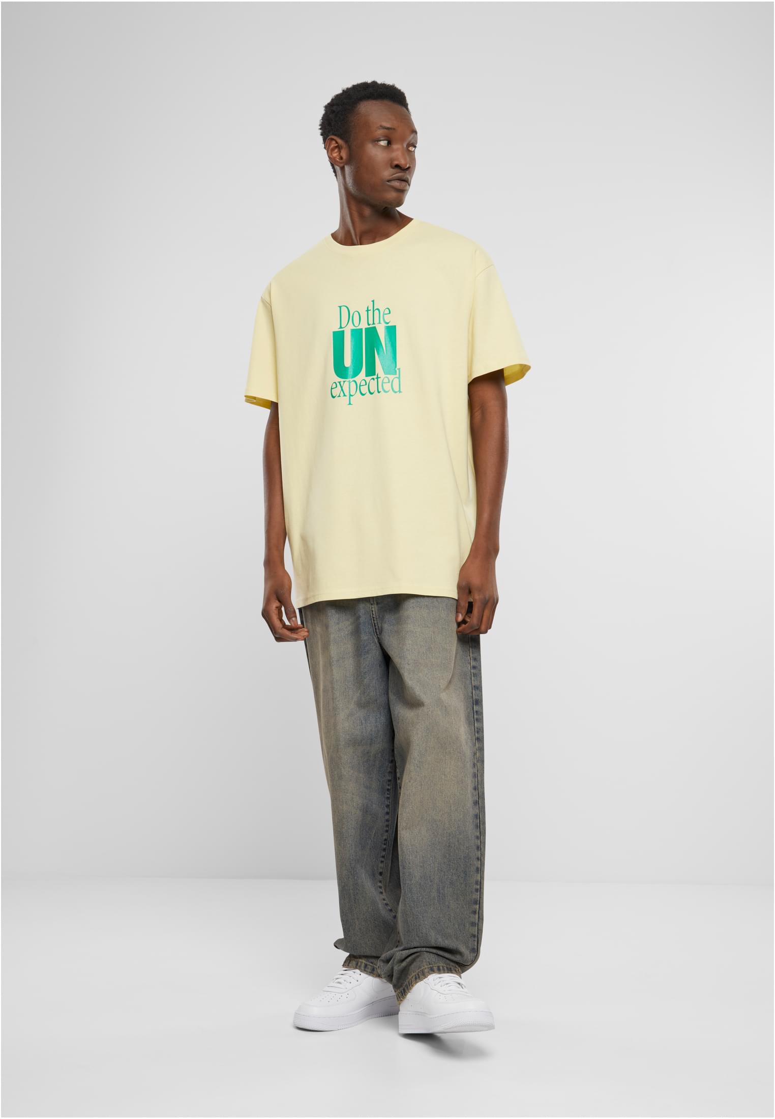 Do The Unexpected Oversize Tee softyellow XXL - workoutbrands.com