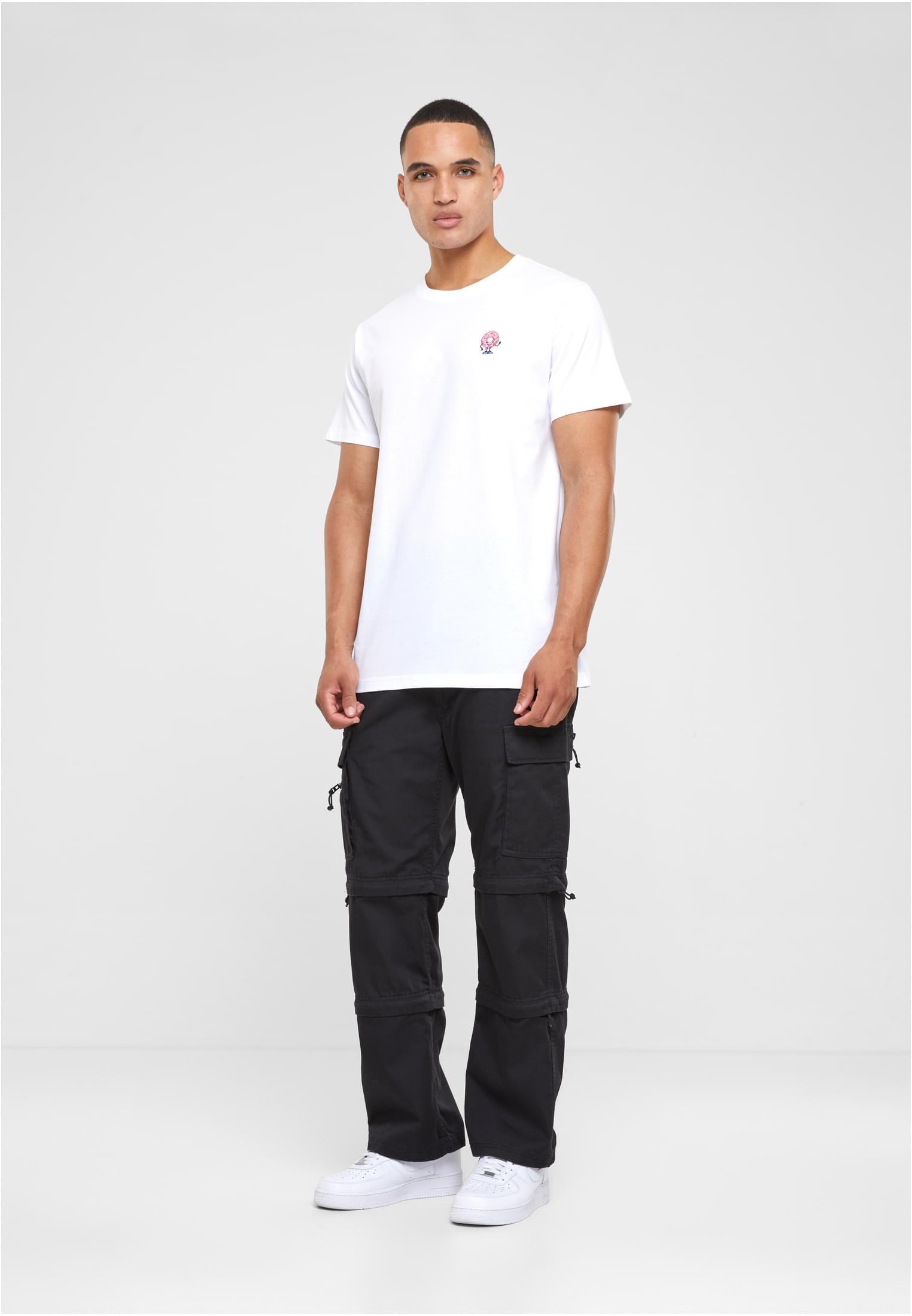 Donut Tee EMB white XXL - workoutbrands.com