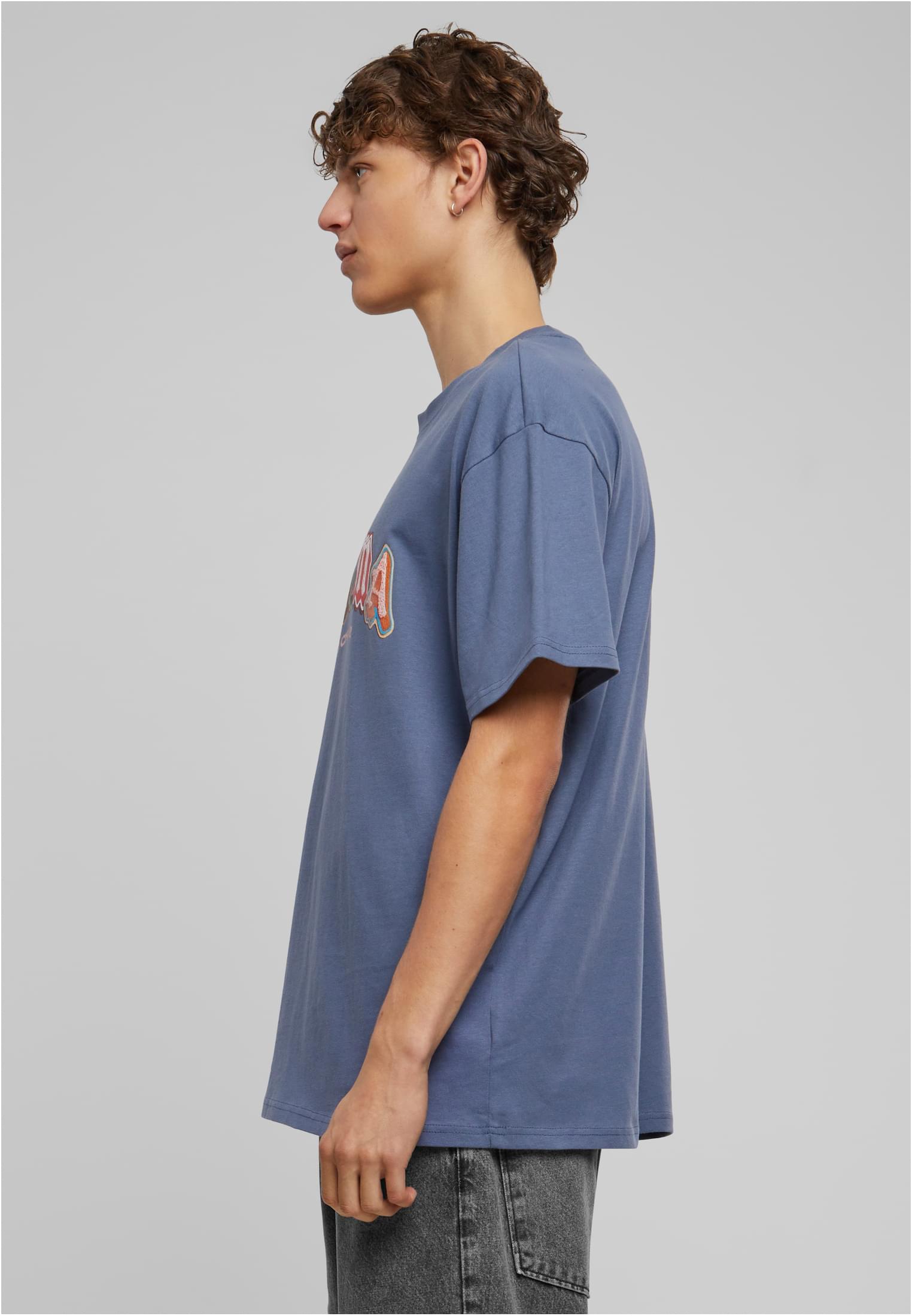 Drama I choose Heavy Oversize Tee vintageblue XXL - workoutbrands.com