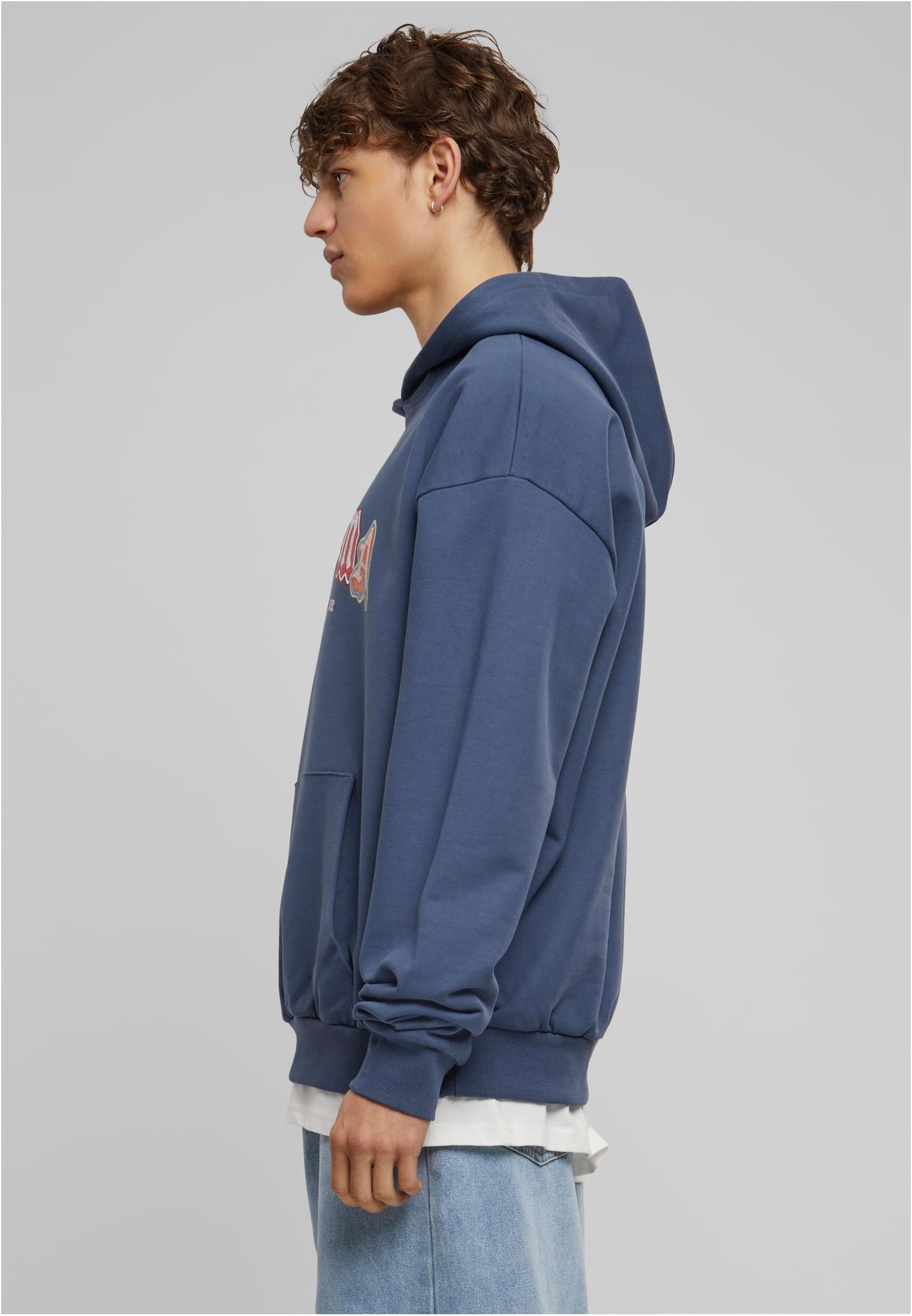 Drama I choose Ultra Heavy Oversize Hoodie vintageblue XXL - workoutbrands.com
