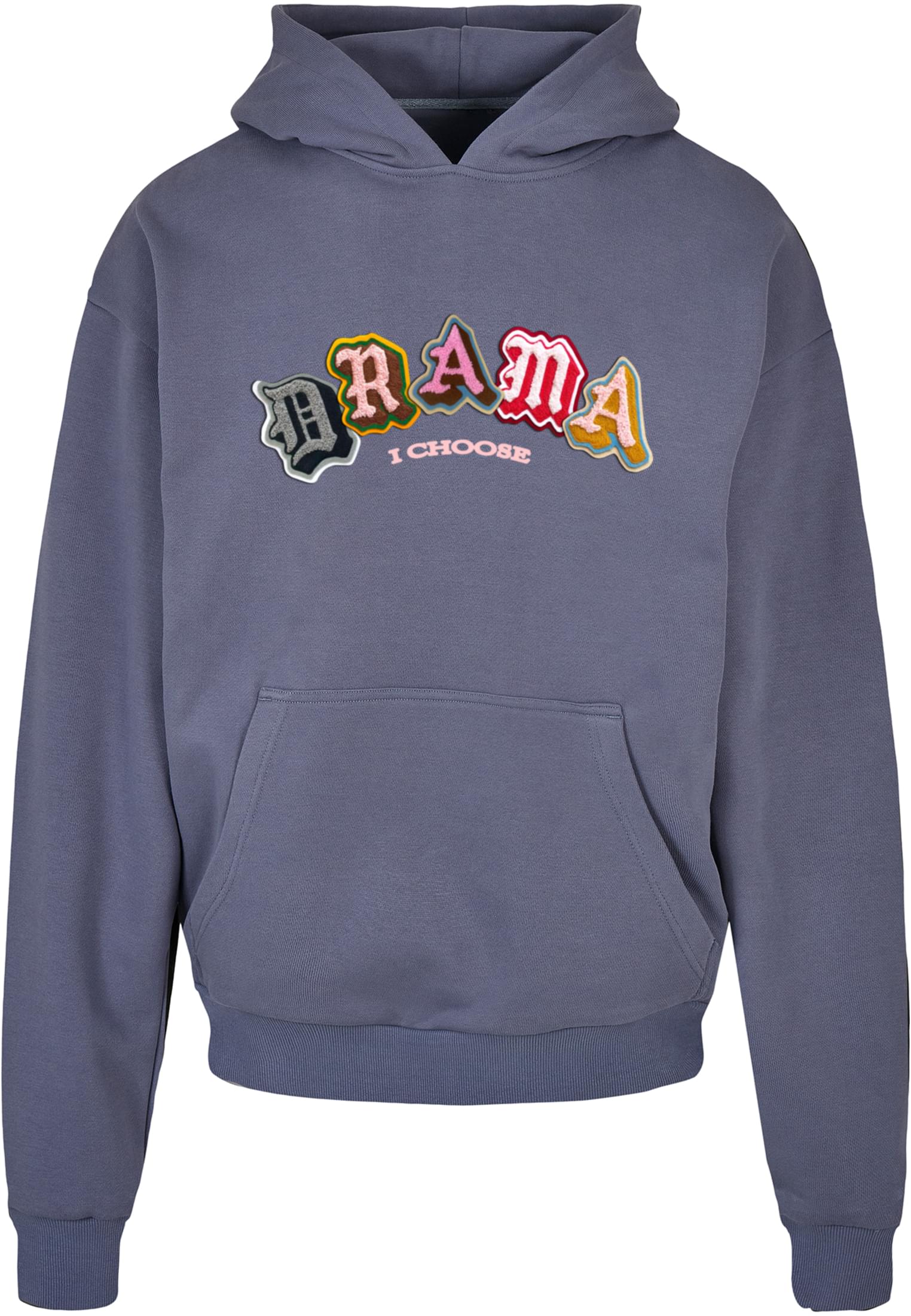 Drama I choose Ultra Heavy Oversize Hoodie vintageblue XXL - workoutbrands.com