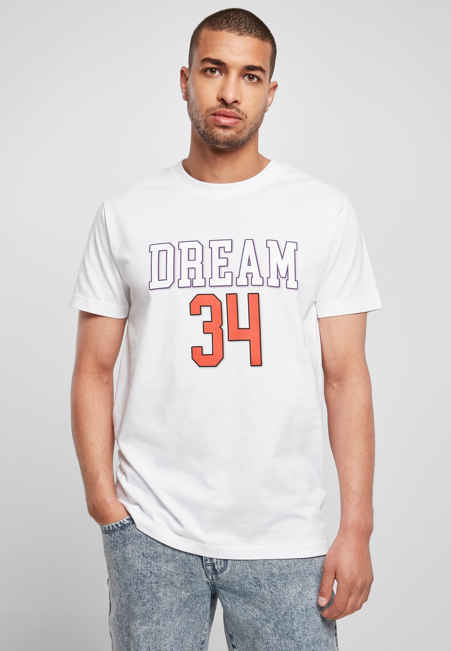 Dream 34 Tee white XXL - workoutbrands.com