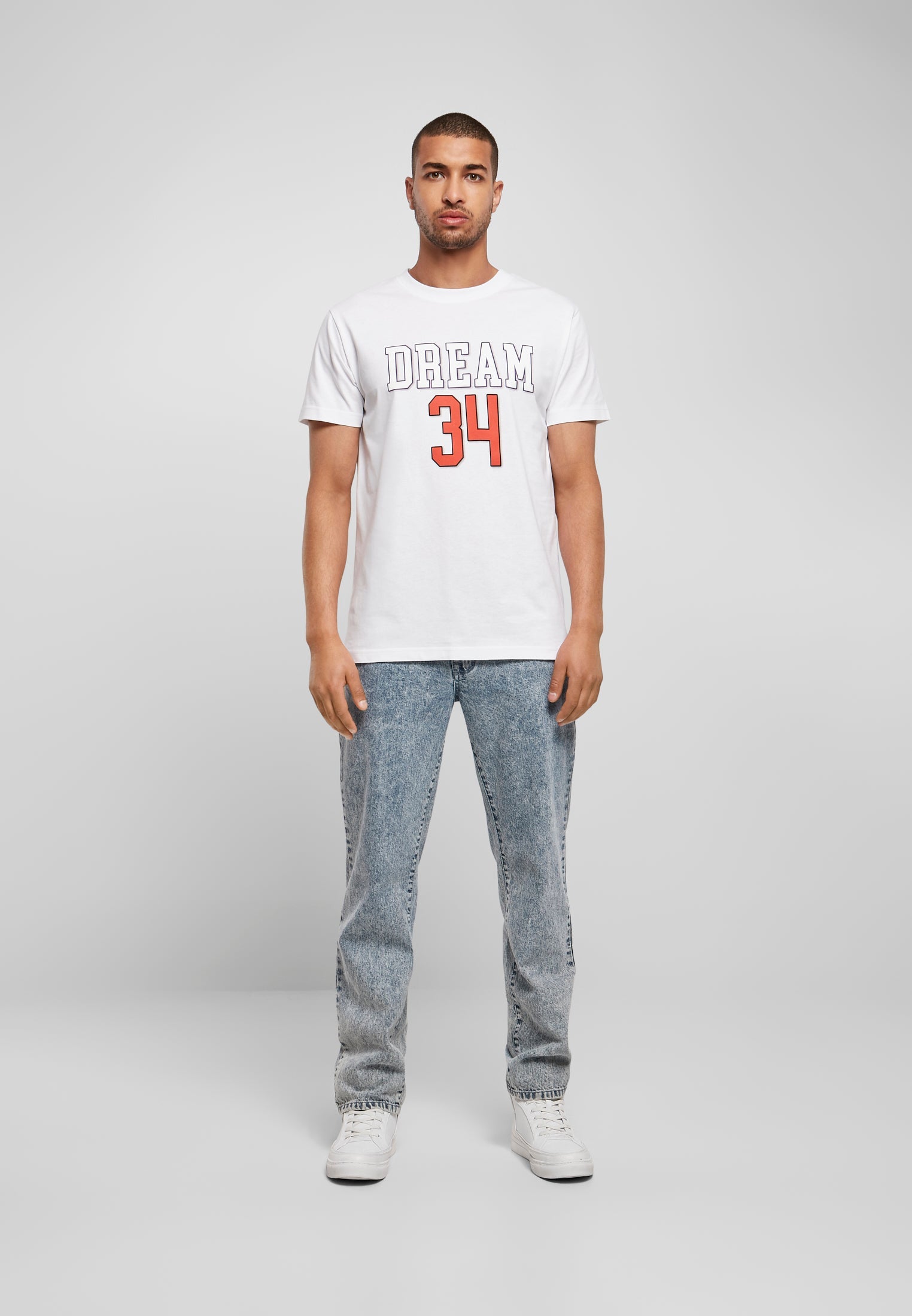 Dream 34 Tee white XXL - workoutbrands.com