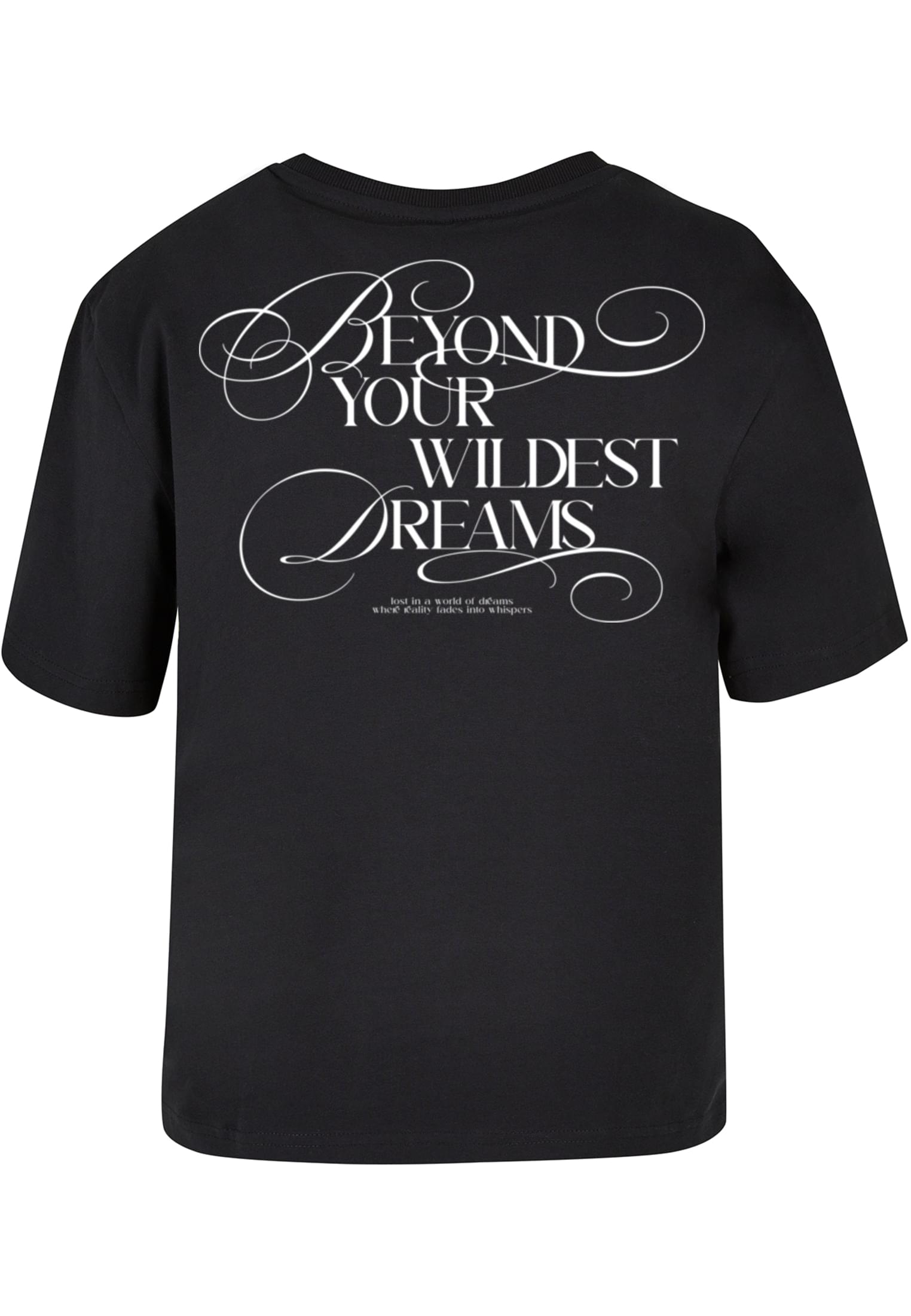 Dreamy Wording Tee white XXL - workoutbrands.com