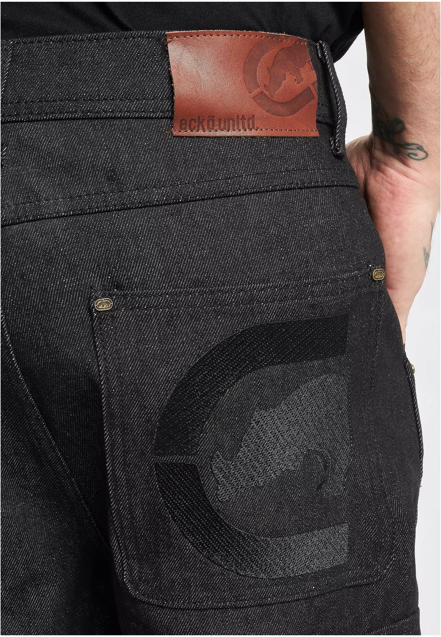 Ecko Unltd. EC KO Denim Shorts