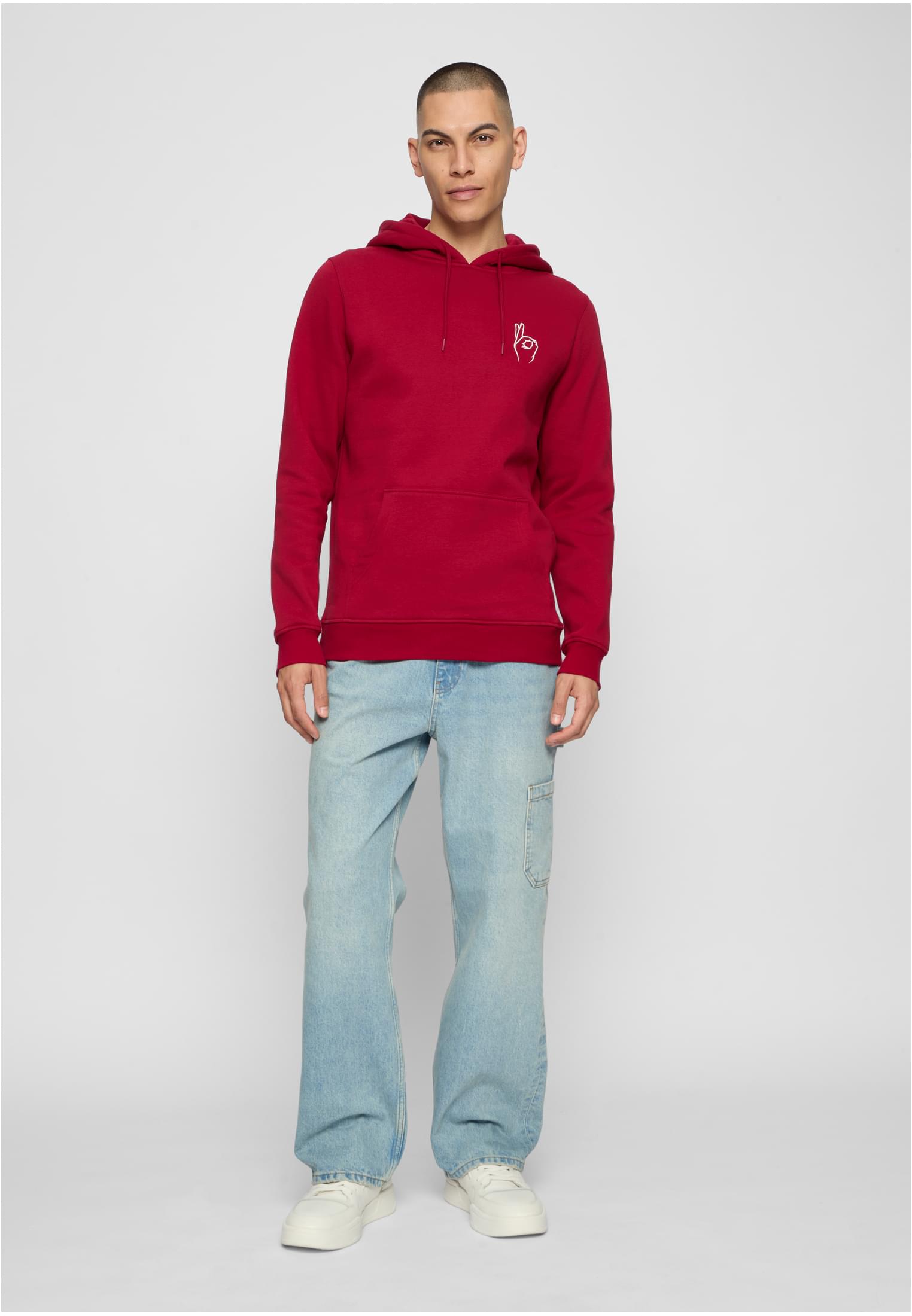 Easy Sign Hoody ruby XS - workoutbrands.com